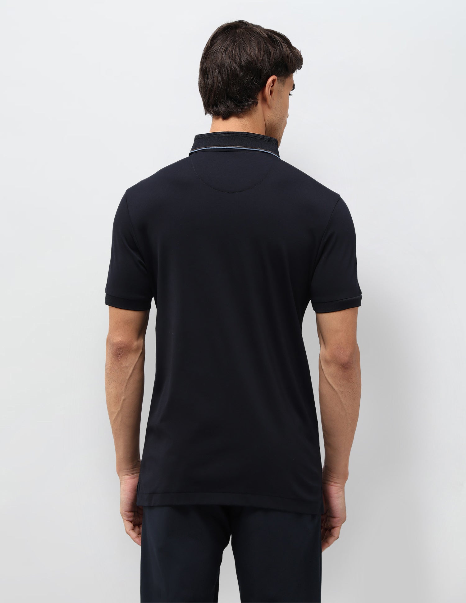 Solid Regular Fit Polo Shirt Navy - U.S. POLO ASSN. | Large