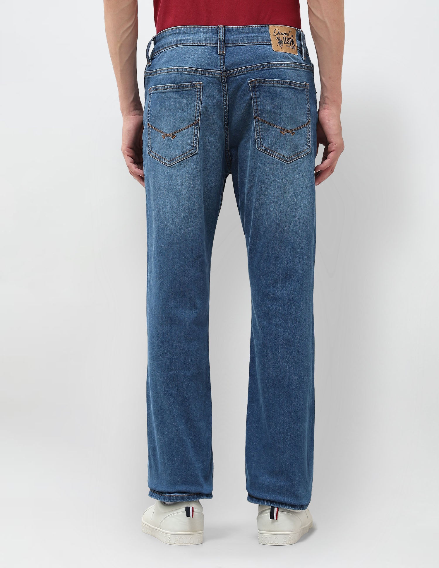 Connor Bootcut Fit Blue Jeans Indigo - U.S. POLO ASSN. | Large