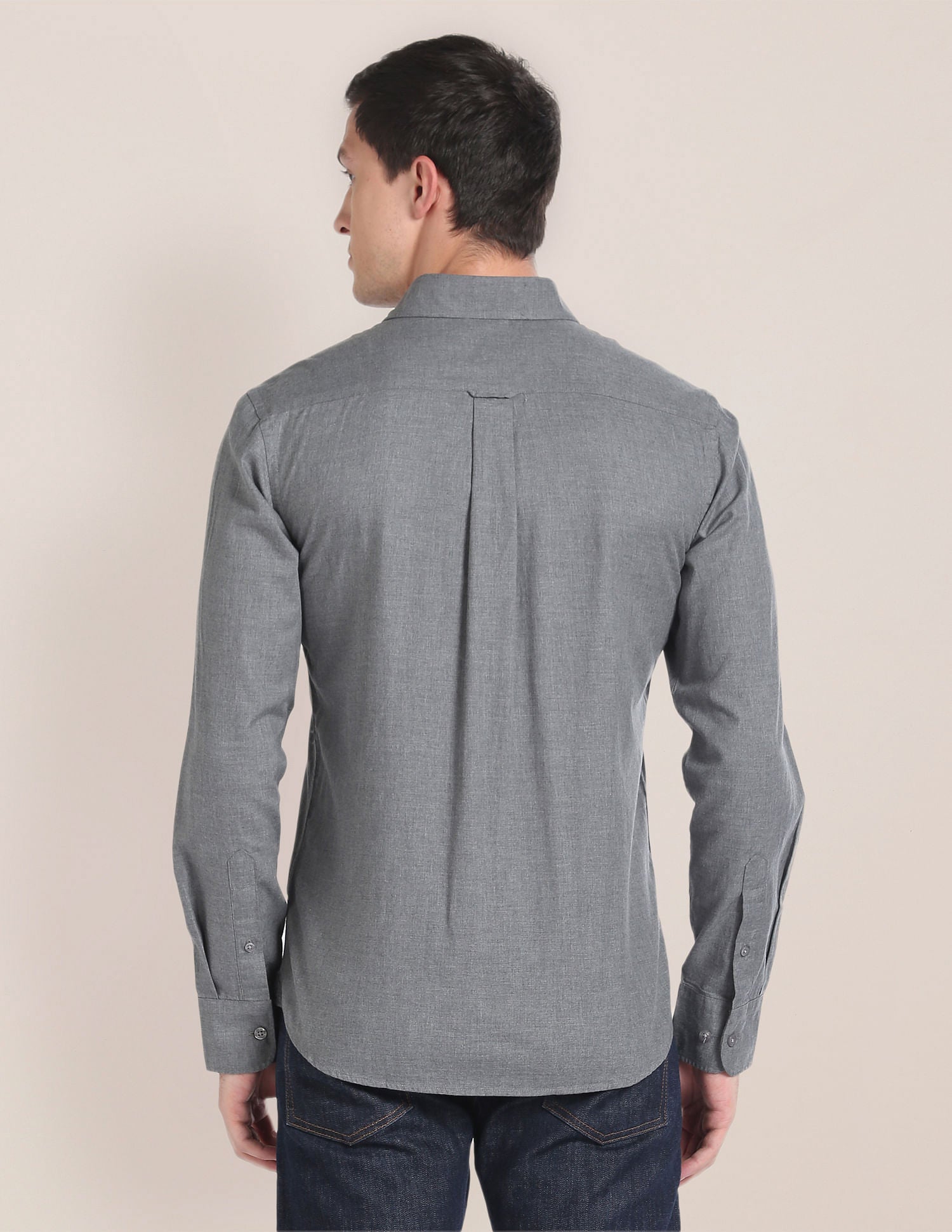 Heathered Regular Fit Shirt – U.S. Polo Assn. India