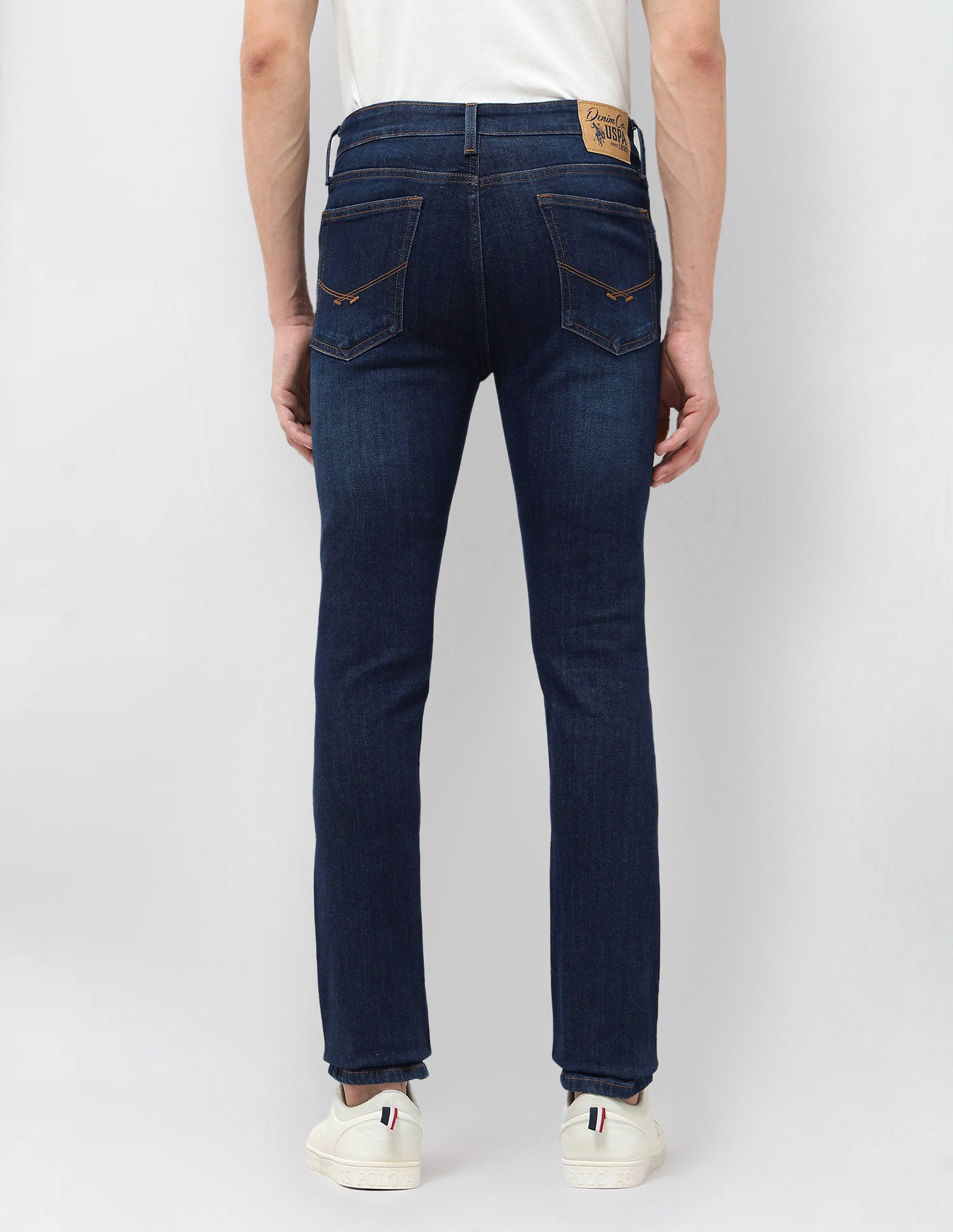 Regallo Skinny Fit Blue Jeans Dark Blue - U.S. POLO ASSN. | Large