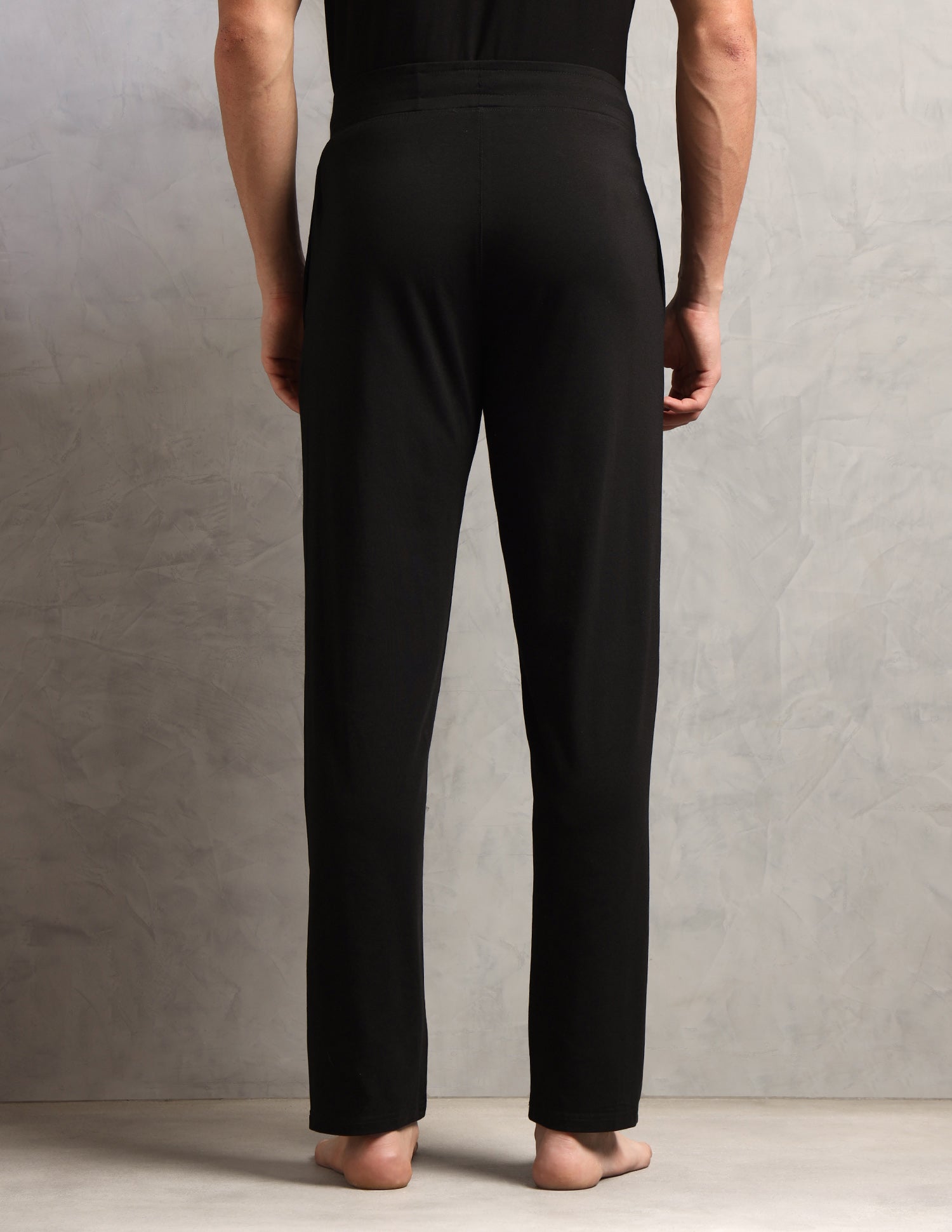 Relaxed Fit Breathable PR001-PL - Lounge Pants Pack Of 1 Black - U.S. Polo Assn. India | Large