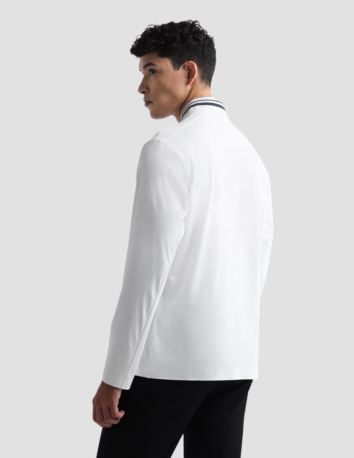 Solid Slim Fit Active Polo Shirt White - U.S. Polo Assn. India | Large