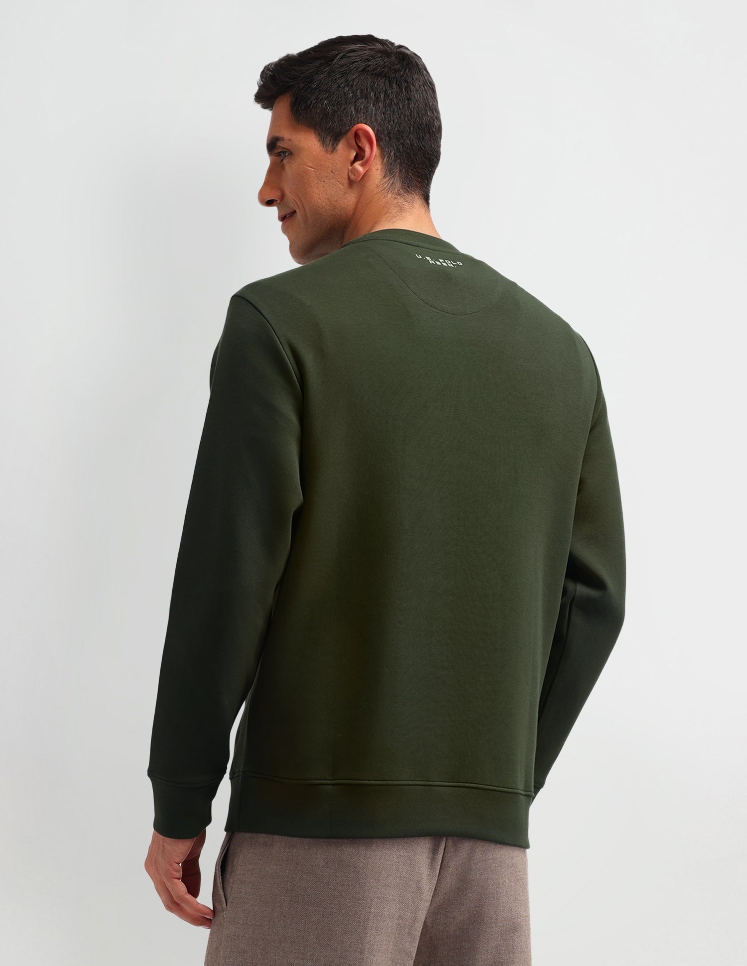 Brand Printed Regular Fit Sweatshirt Duffle Bag - U.S. POLO ASSN. | Large