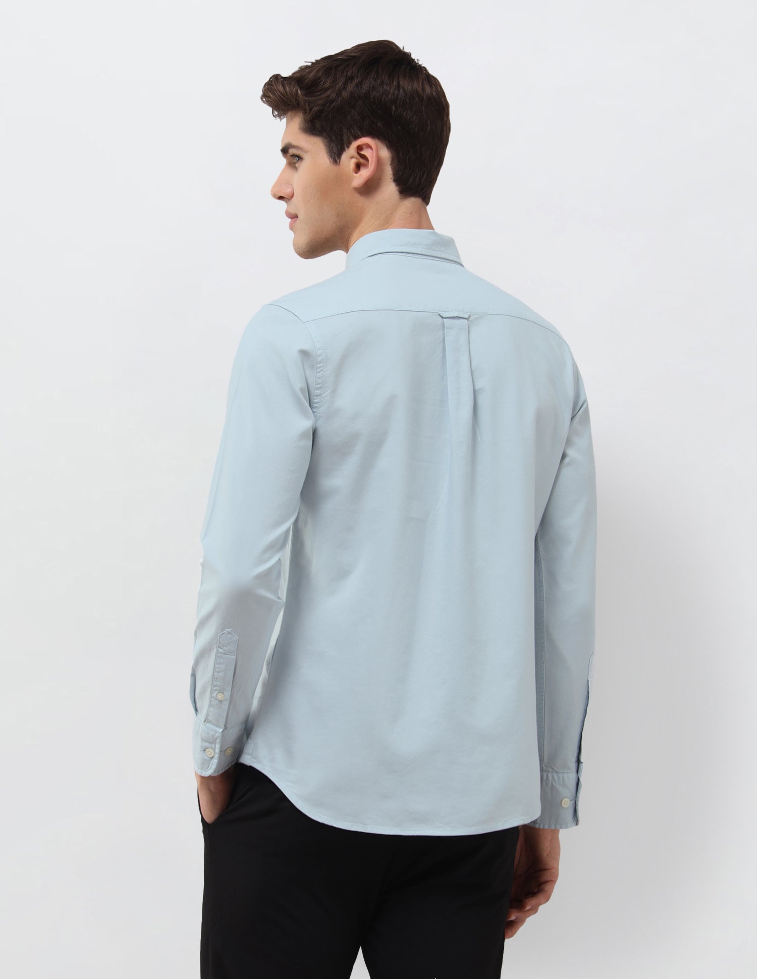 Oxford Tailored Fit Shirt Blue - U.S. Polo Assn. India | Large