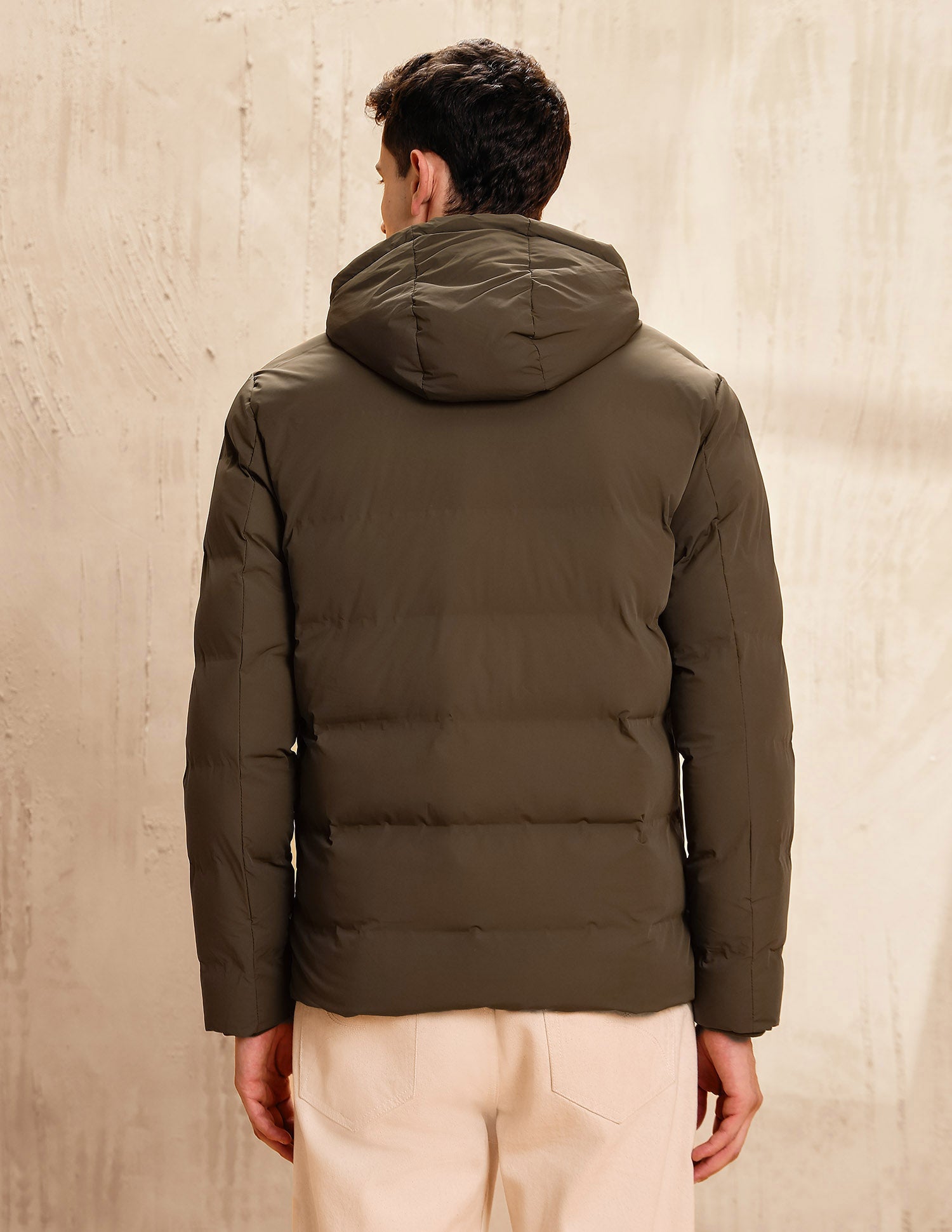 Legend Of Horseshoe Puffer Jacket Olive - U.S. POLO ASSN. | Large