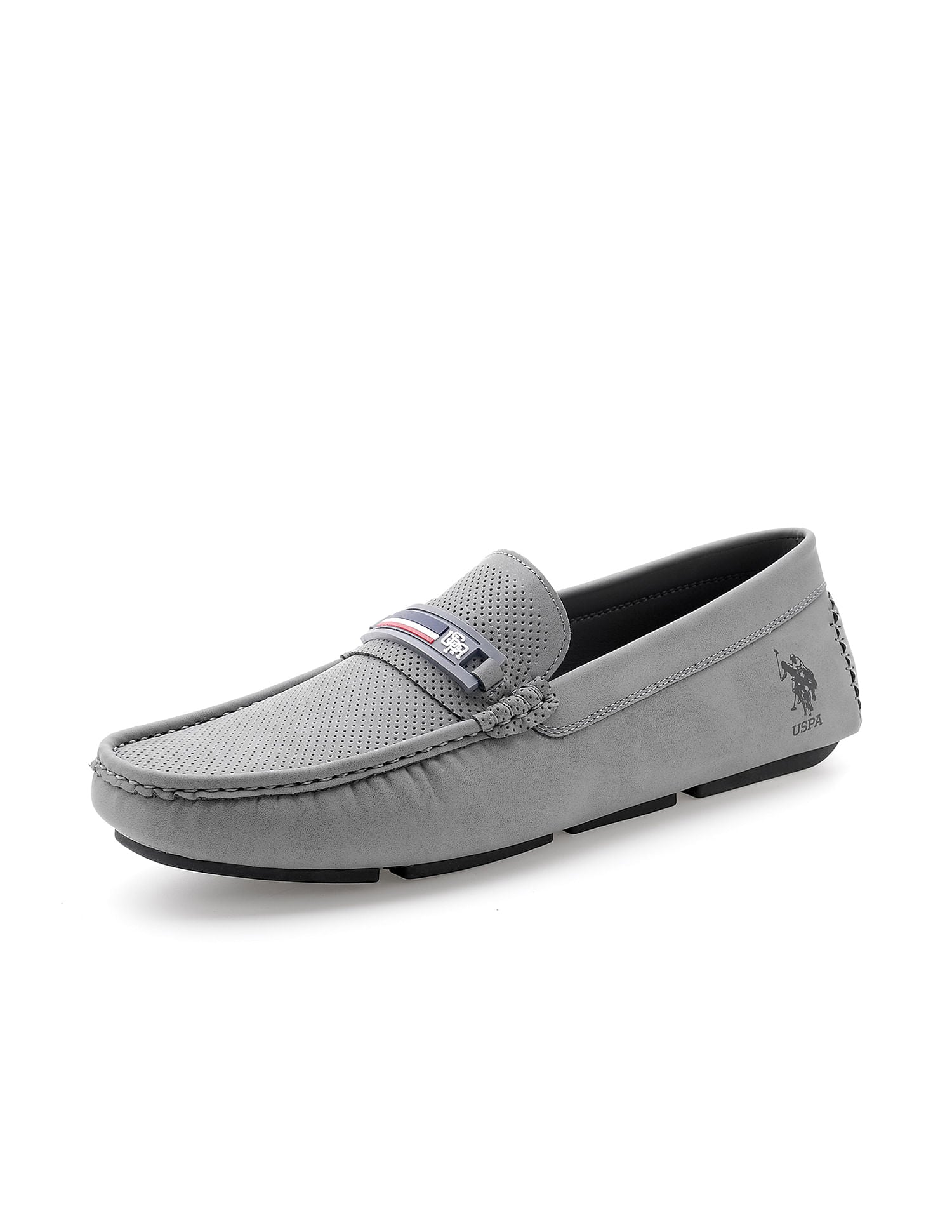 Men Barnes 4.0 Slip On Shoes Grey - U.S. POLO ASSN. | Large