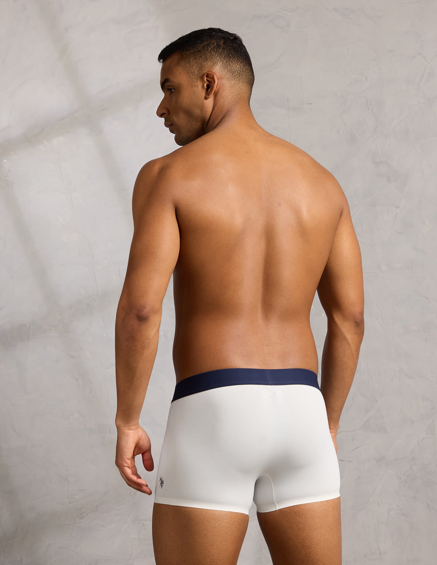Micro Fibre High Stretch Trunk White - U.S. Polo Assn. India | Large