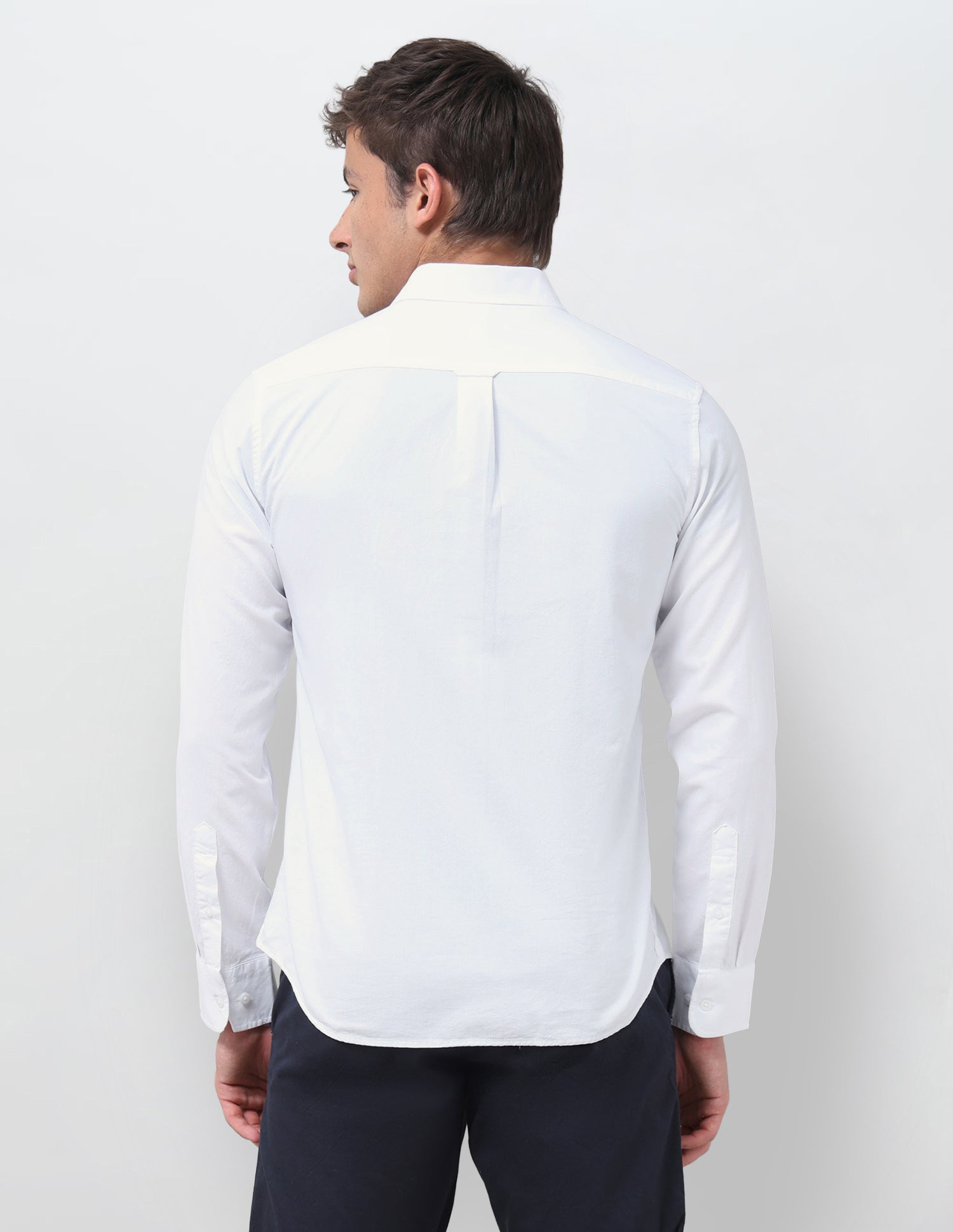 Solid Regular Fit Shirt White - U.S. Polo Assn. India | Large