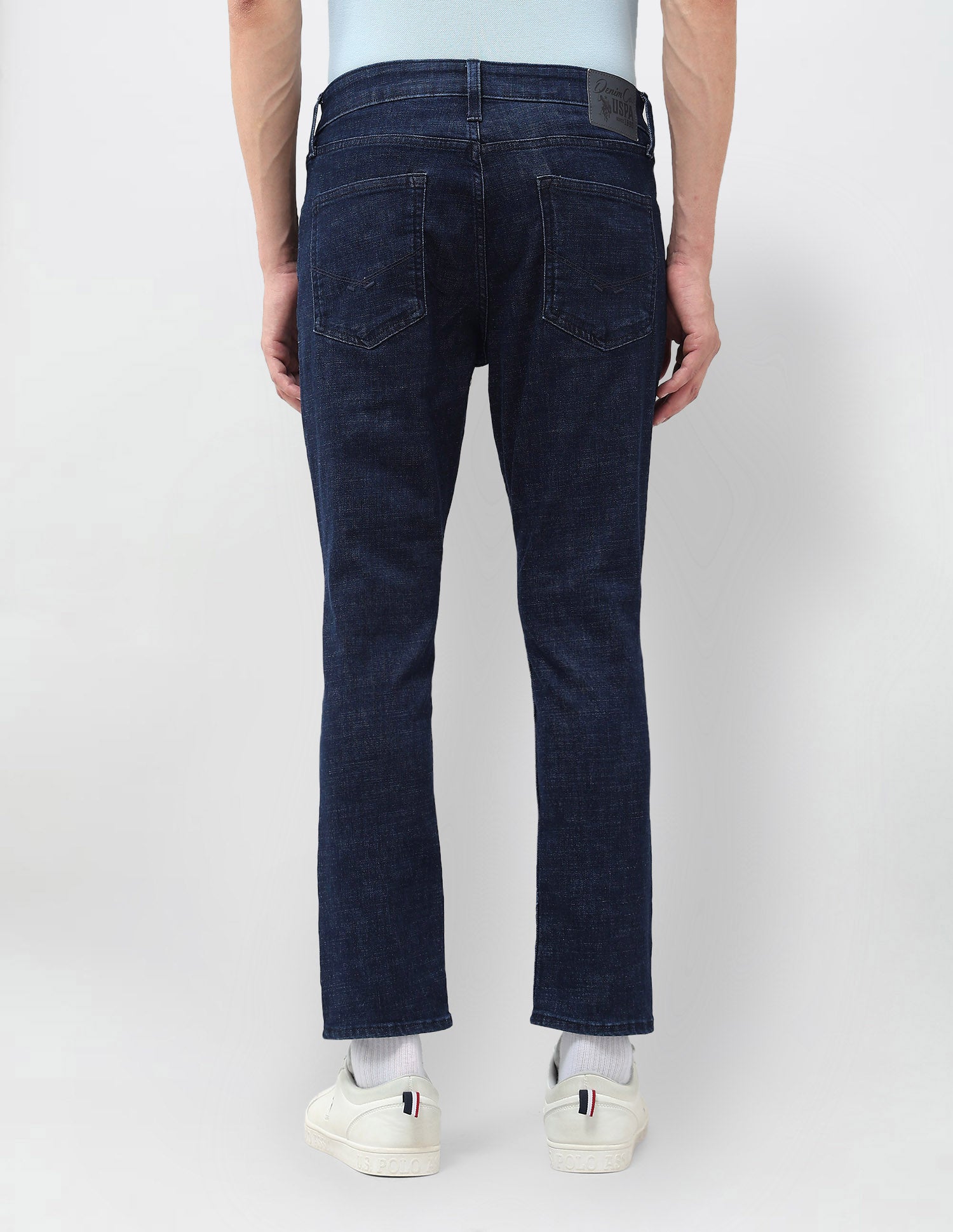 Henry Tapered Fit Blue Jeans Dark Blue - U.S. Polo Assn. India | Large