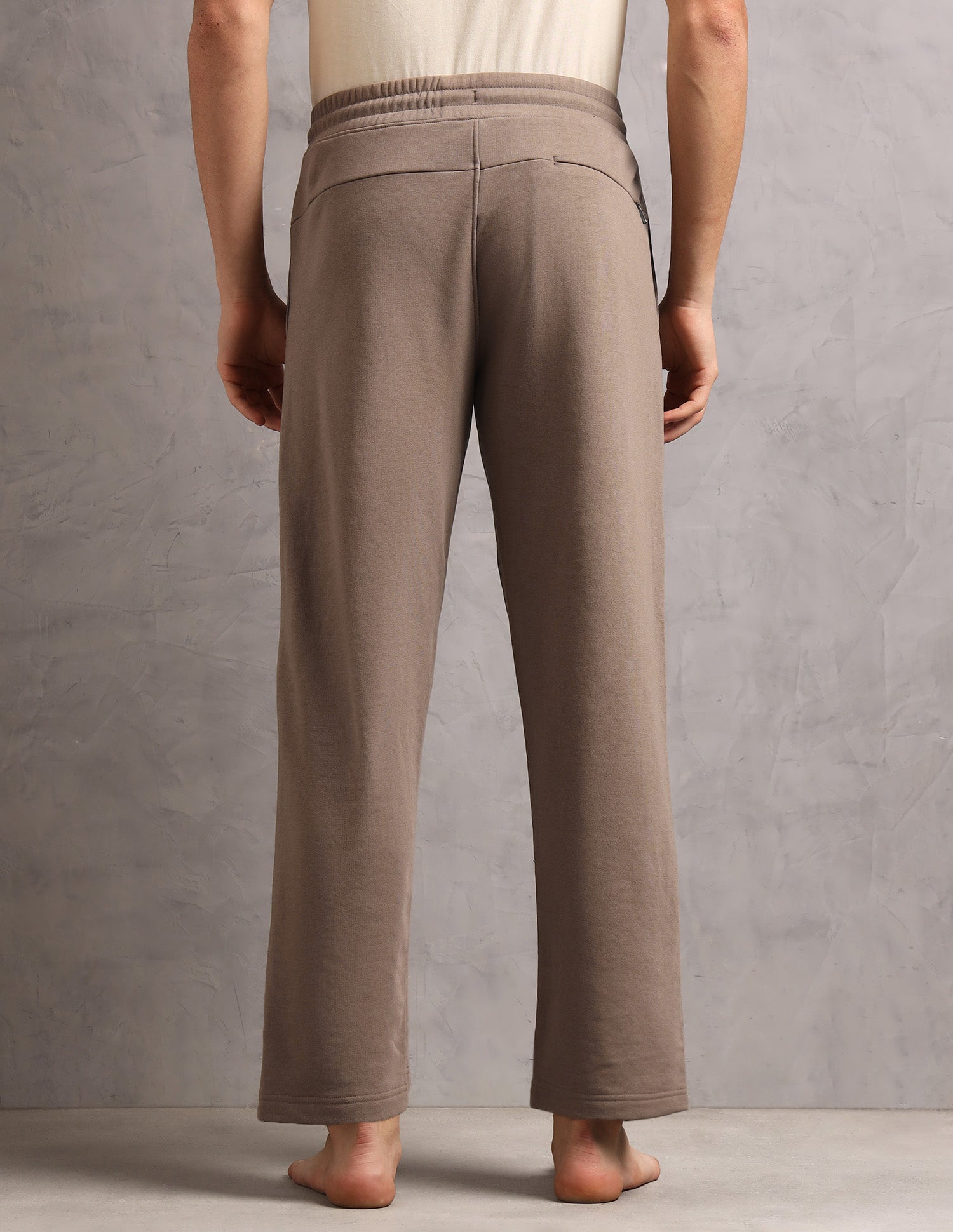 Baggy Fit Cotton Terry OR006 Lounge Pants - Pack Of 1 Dark Grey - U.S. Polo Assn. India | Large