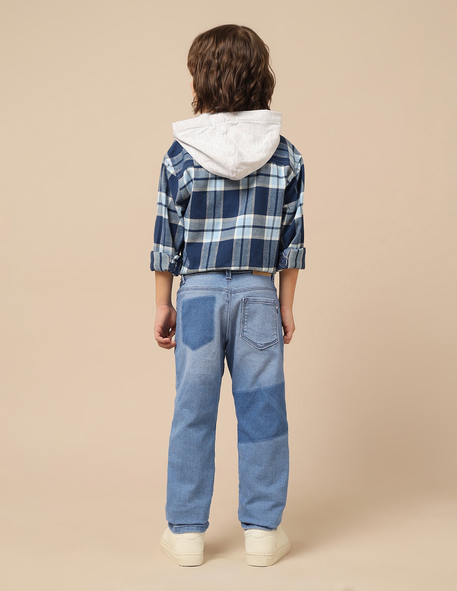 Boys Stone Washed Relaxed Fit Jeans Blue - U.S. POLO ASSN. | Large