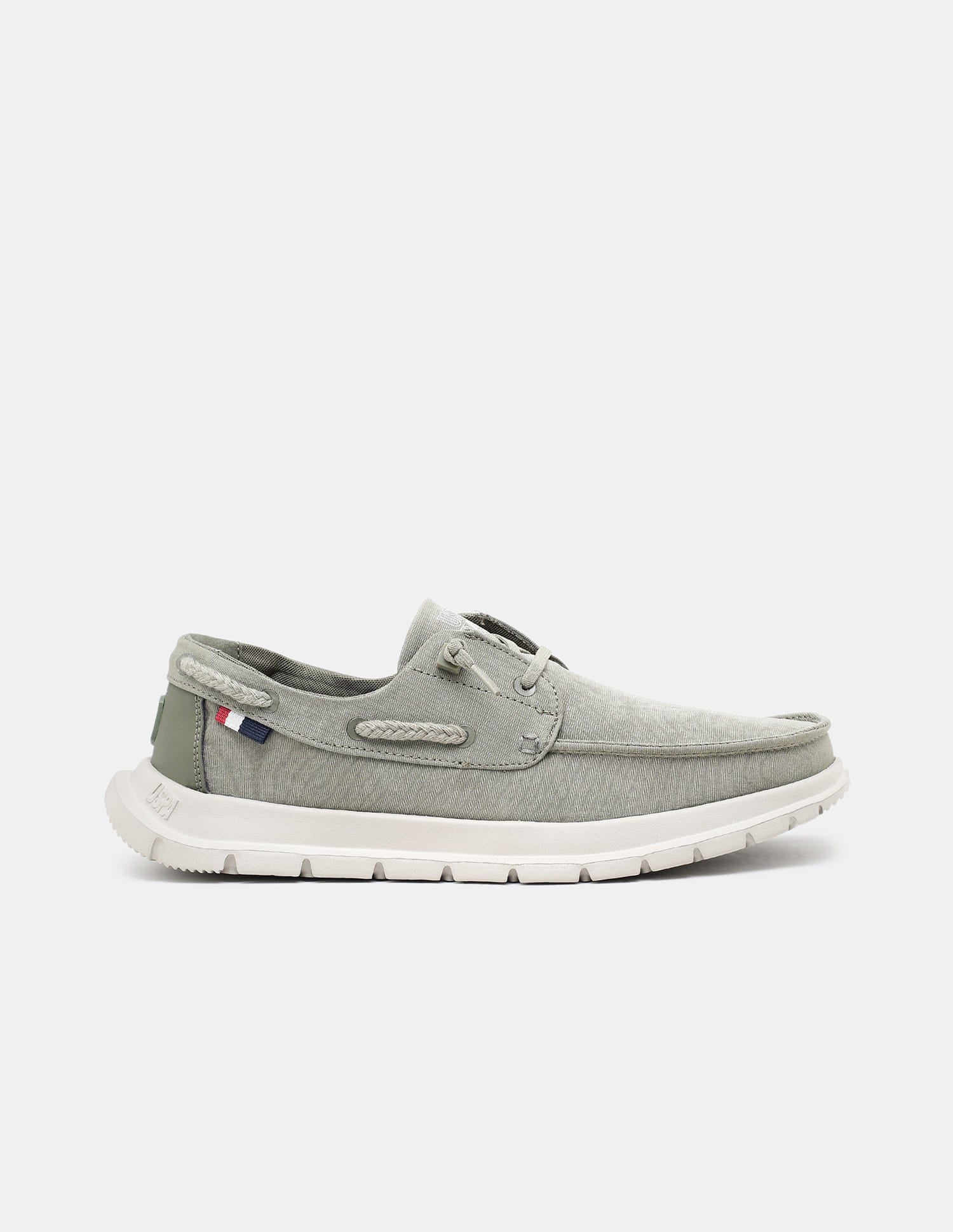 Round Toe Slip Ons Ciro Sneakers Olive - U.S. Polo Assn. India | Large