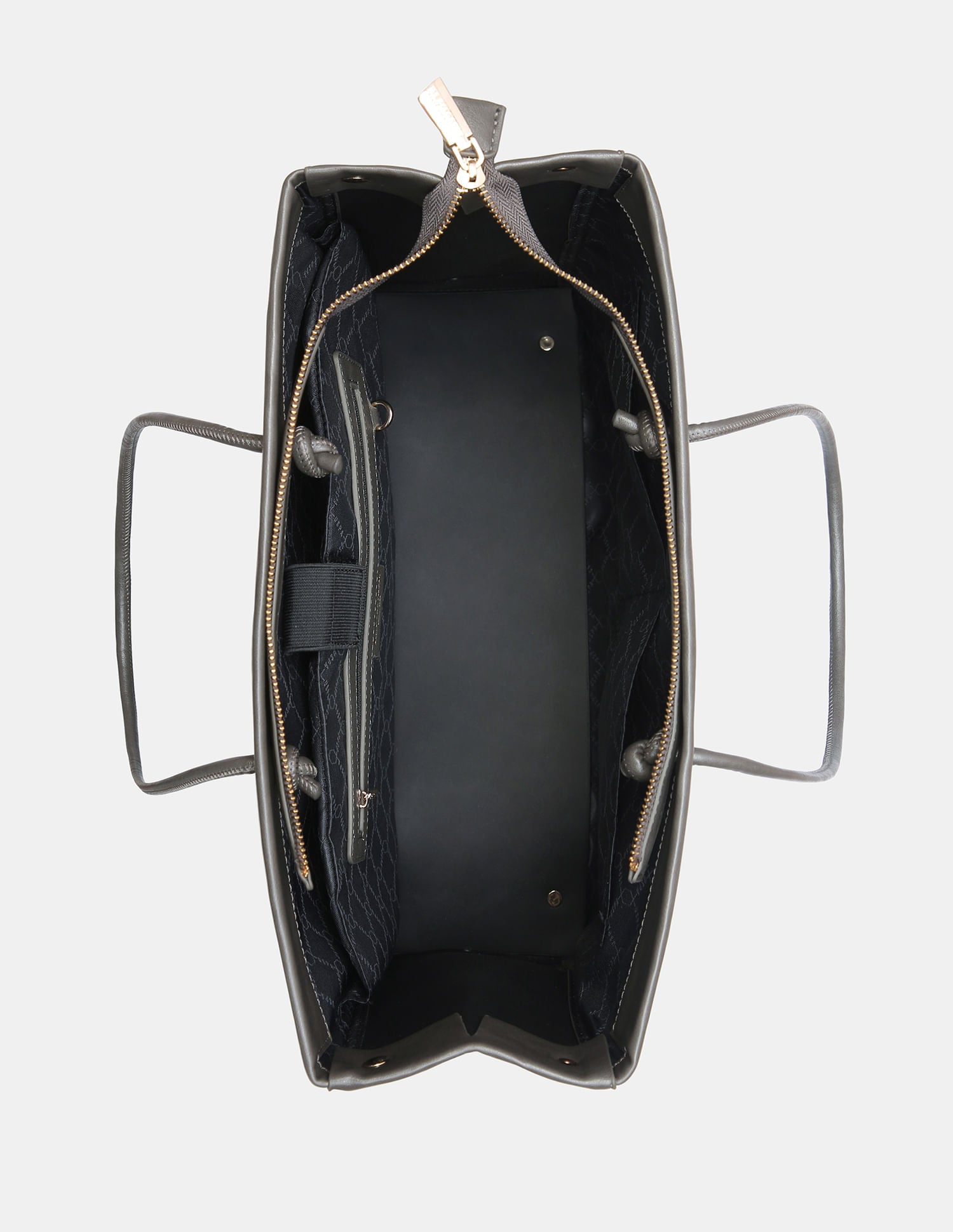 Women Billei Modern Tote Bag with Laptop sleeve Charcoal - U.S. POLO ASSN. | Large