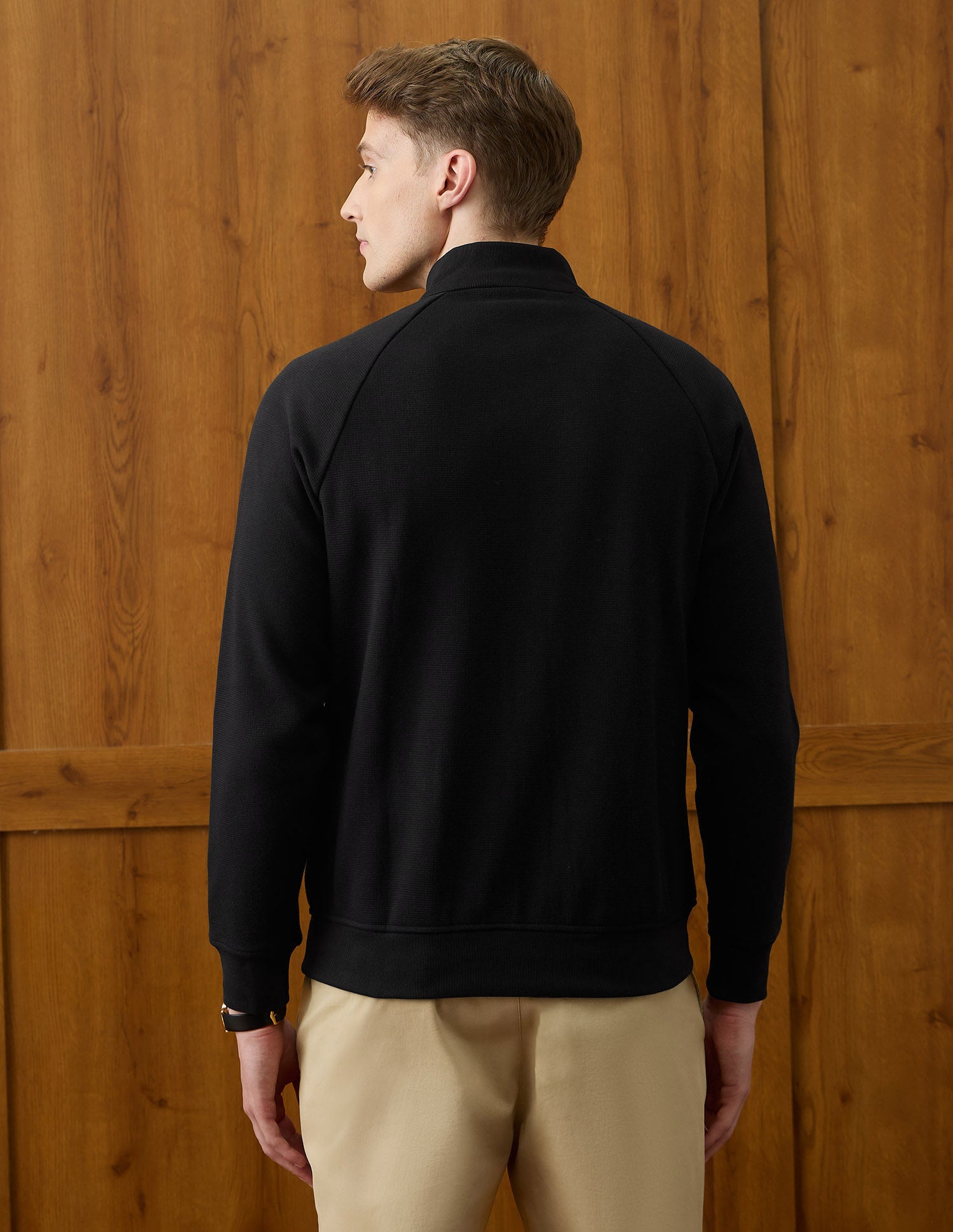 Equestrian Aisle Theater Regular Fit Sweatshirt Black - U.S. POLO ASSN. | Large