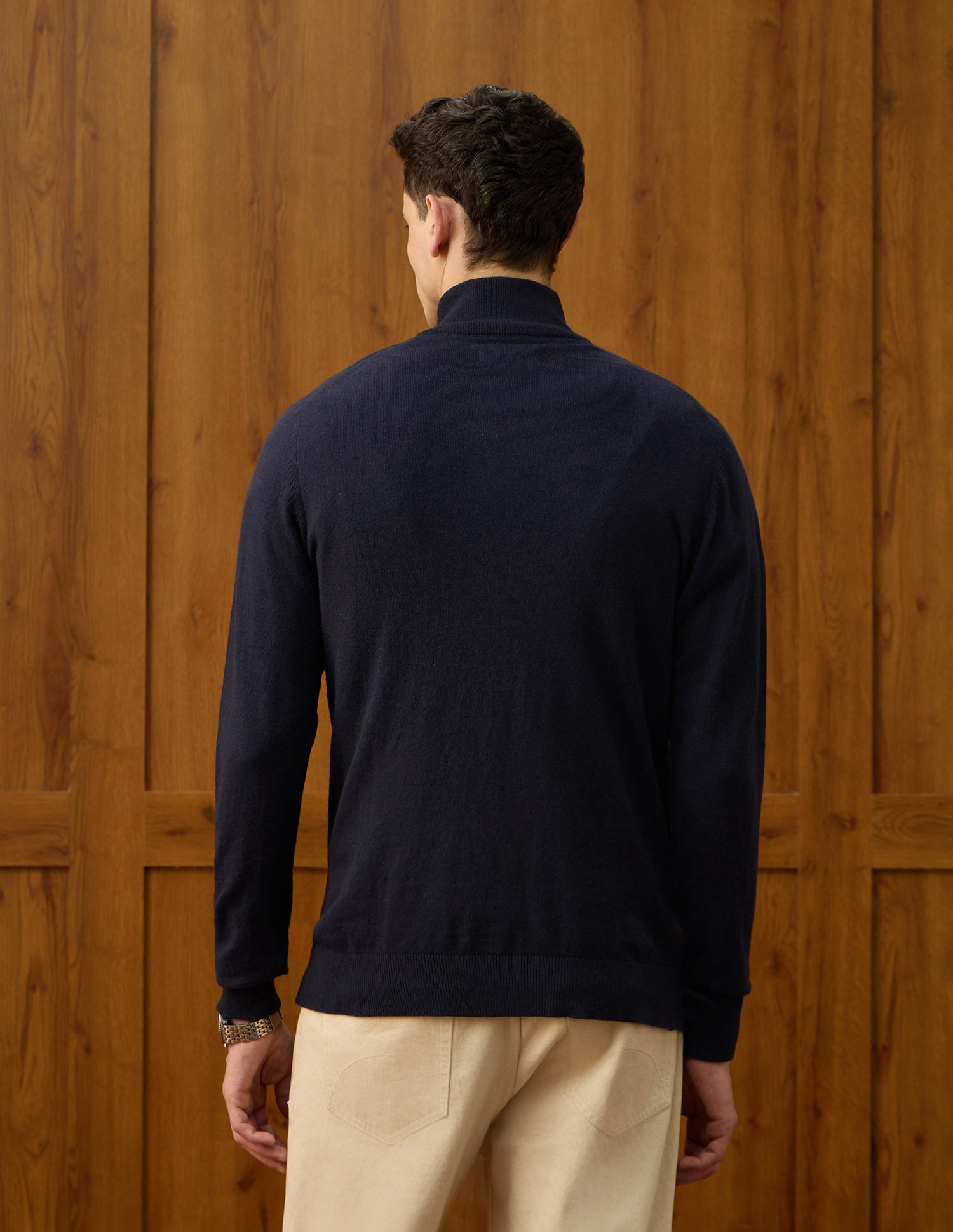 Solid Varsity Theatre Sweater Navy - U.S. POLO ASSN. | Large