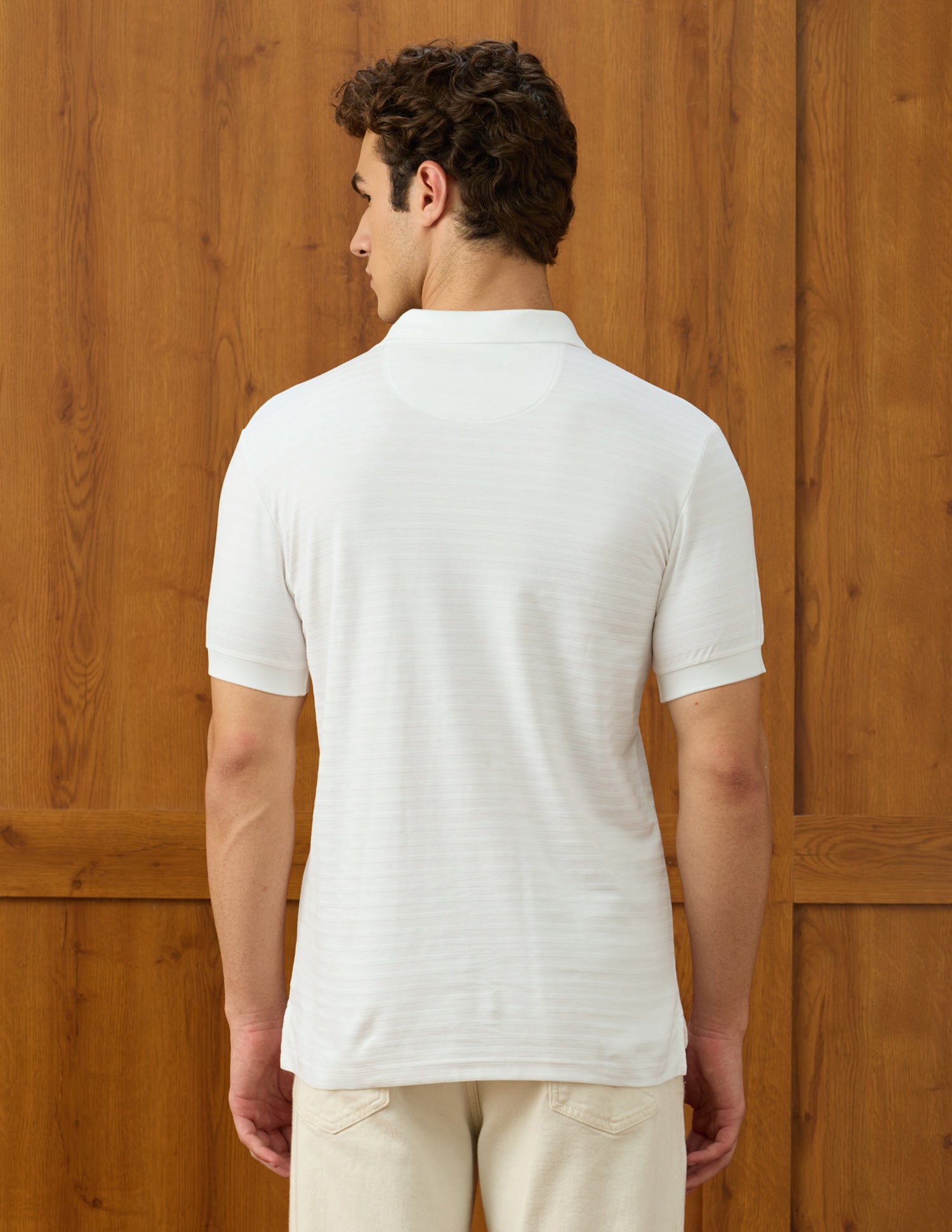 Slim Fit Elvenado Polo Shirt White - U.S. Polo Assn. India | Large