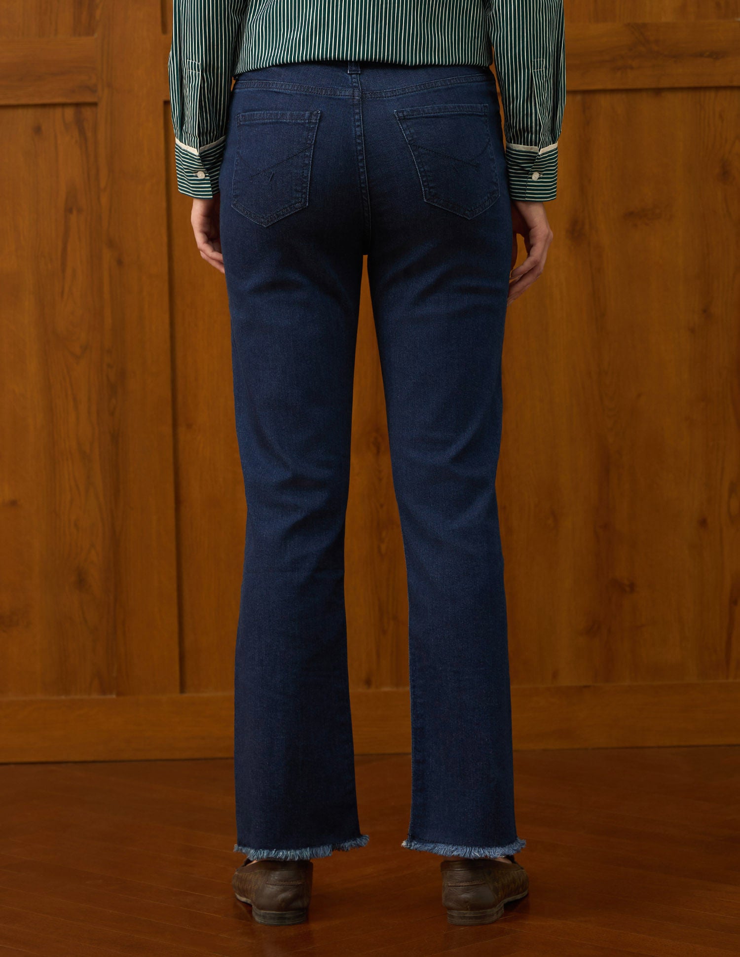 High Rise Straight Fit Dark Blue - U.S. POLO ASSN. | Large