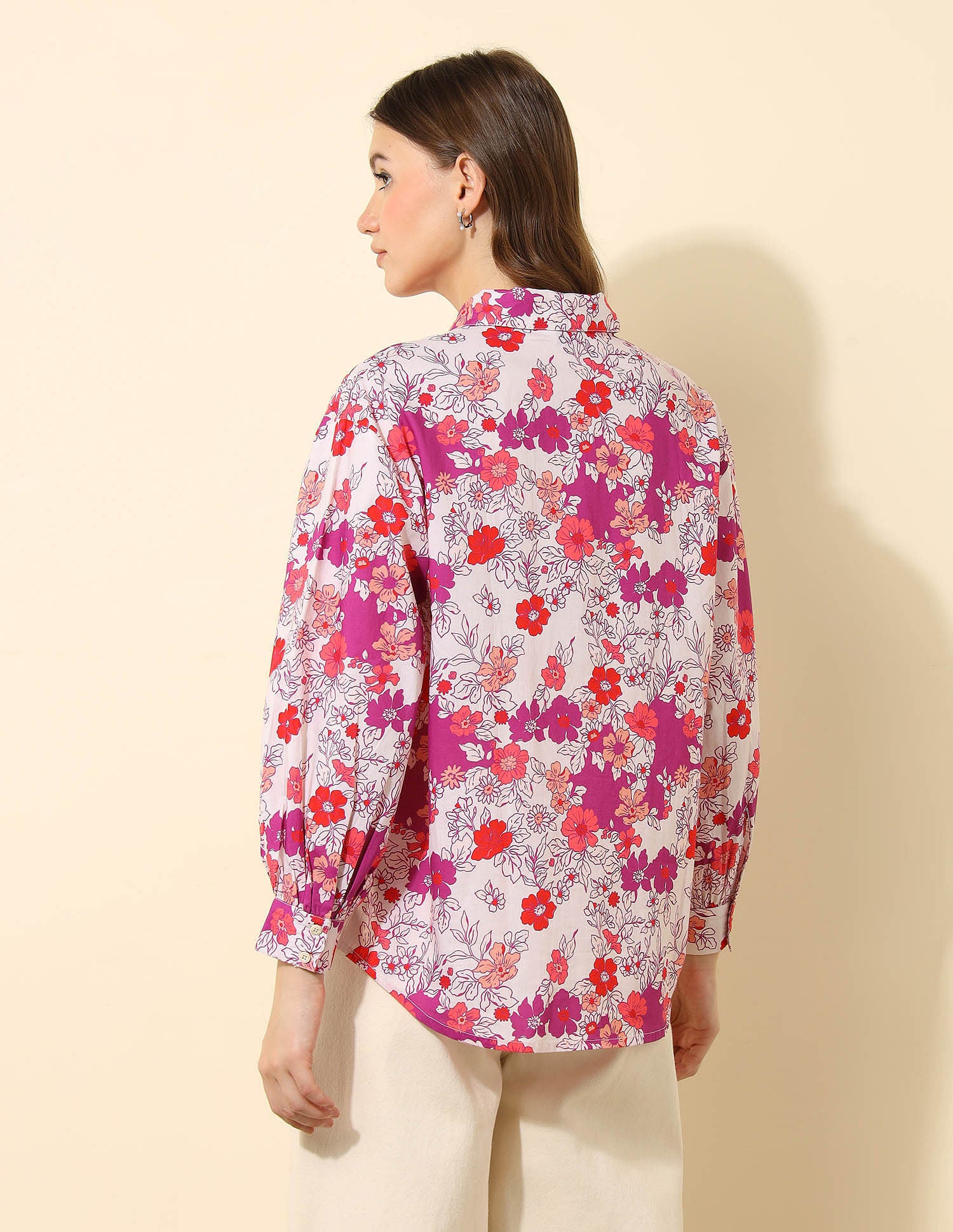 Relaxed Fit Floral Printed Shirt Multi-colour - U.S. POLO ASSN. | Large