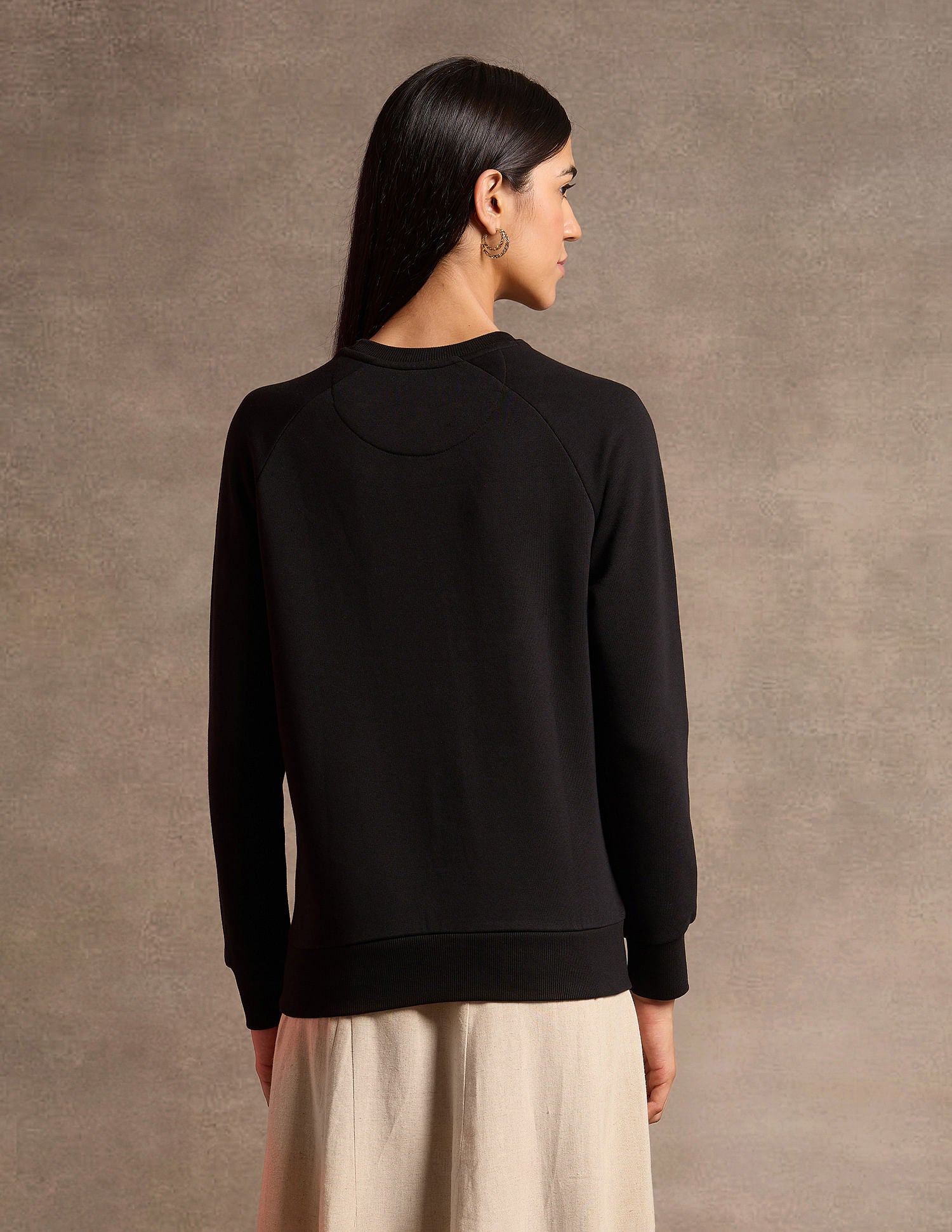 Hd Print Regular Fit Sweatshirt Black - U.S. POLO ASSN. | Large