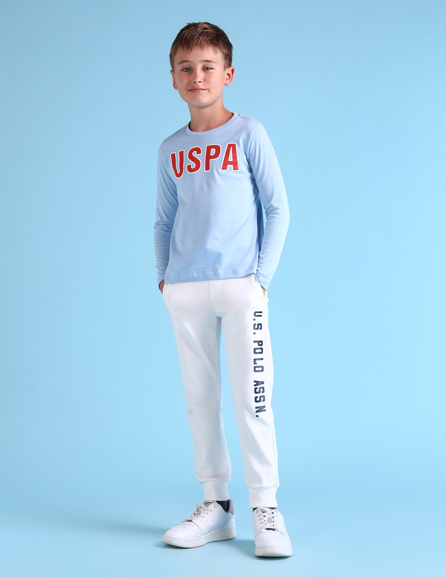 Boys Brand Printed T-Shirt Navy - U.S. POLO ASSN. | Large