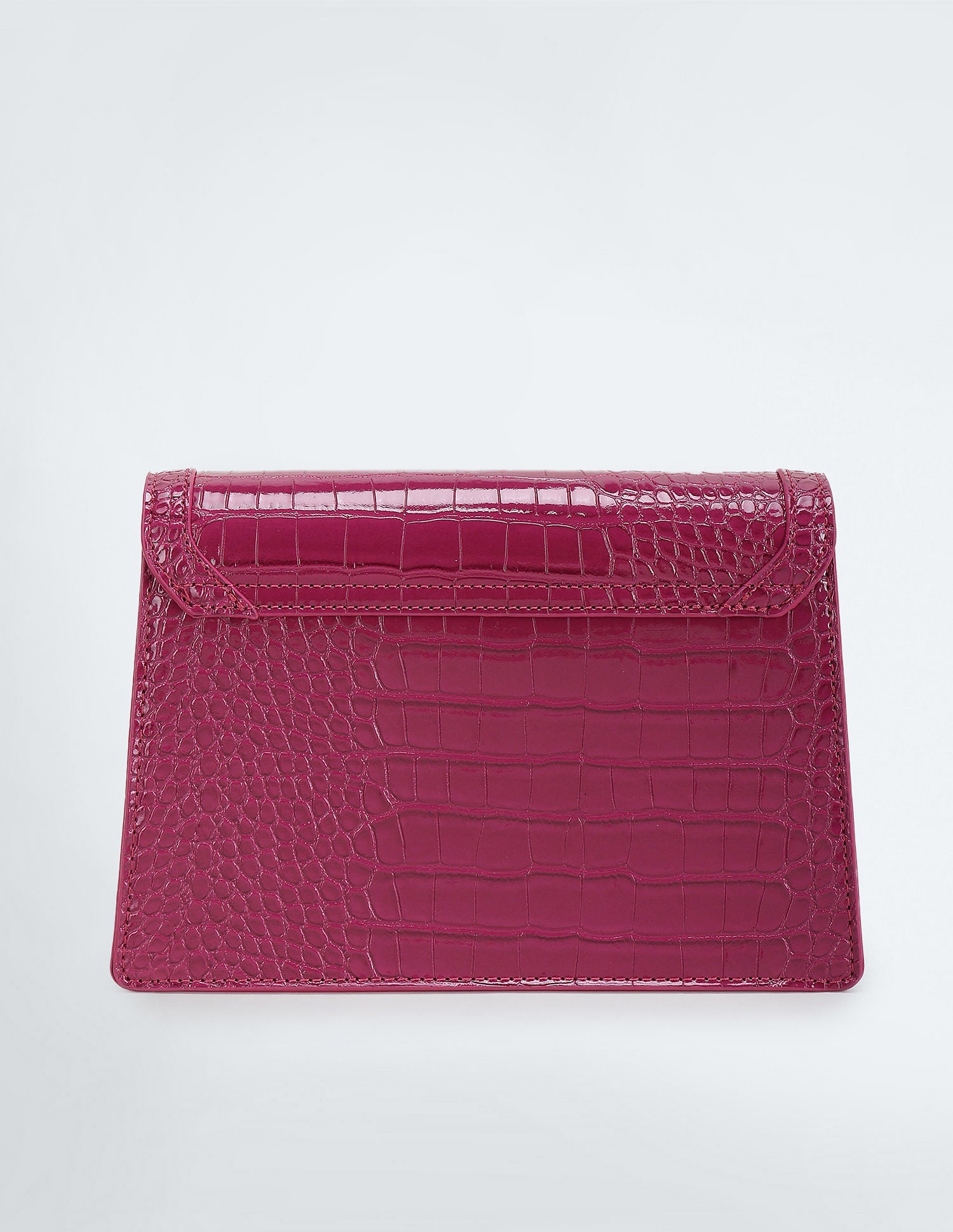 City Girl Textured Sling Bag Magenta - U.S. POLO ASSN. | Large