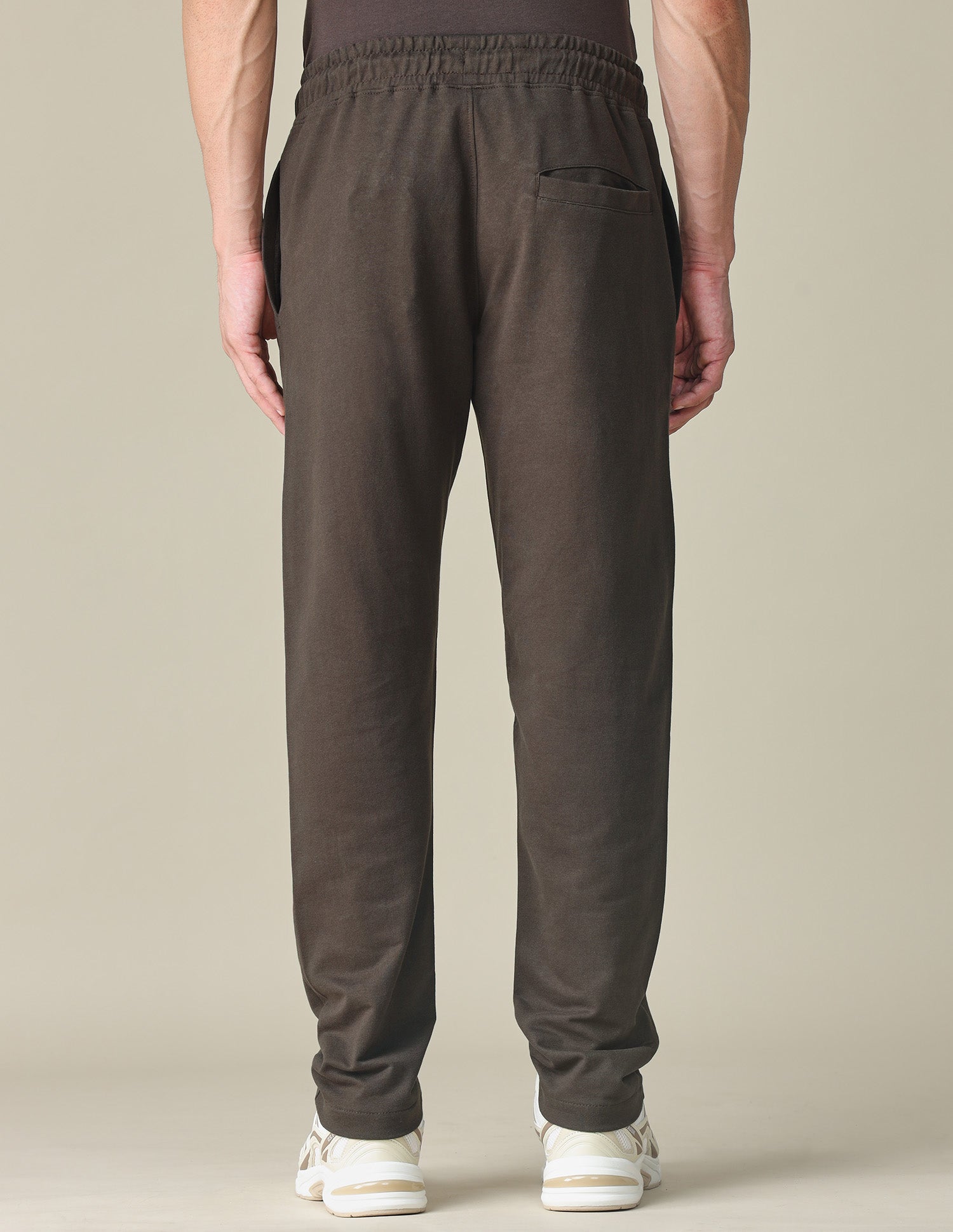 Solid Regular Fit Track Pants Choco - U.S. POLO ASSN. | Large