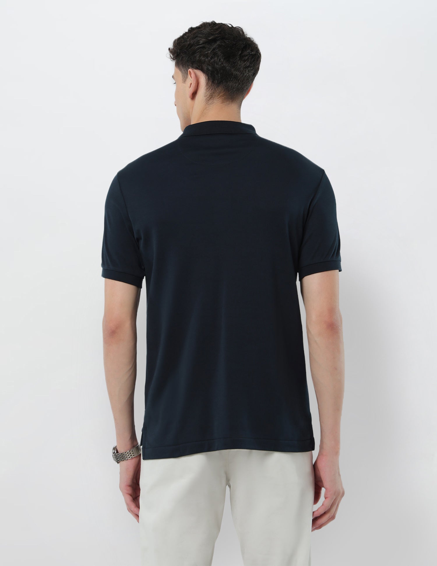 Vertical Striped Slim Fit Polo Shirt Navy - U.S. POLO ASSN. | Large