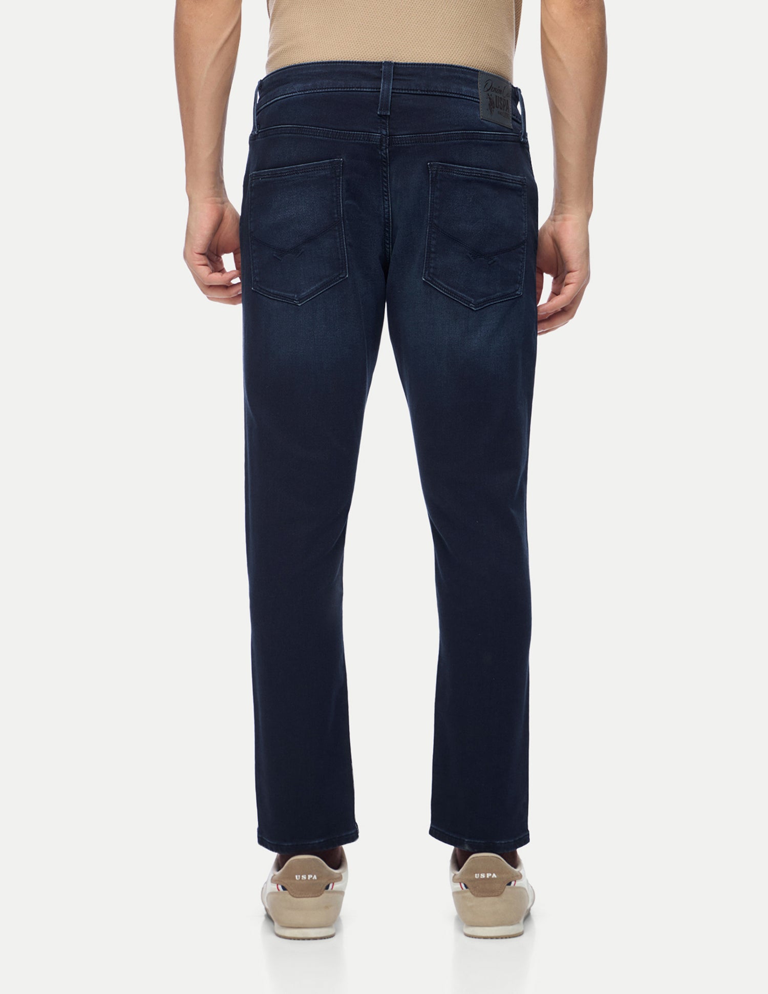 Henry Tapered Fit Blue Jeans Dark Blue - U.S. Polo Assn. India | Large
