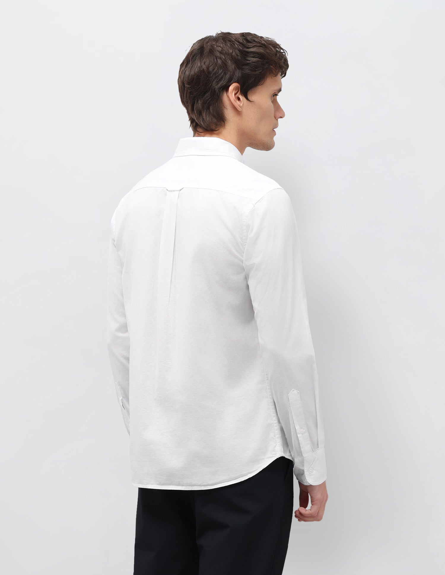 Twill Solid Shirt White - U.S. Polo Assn. India | Large