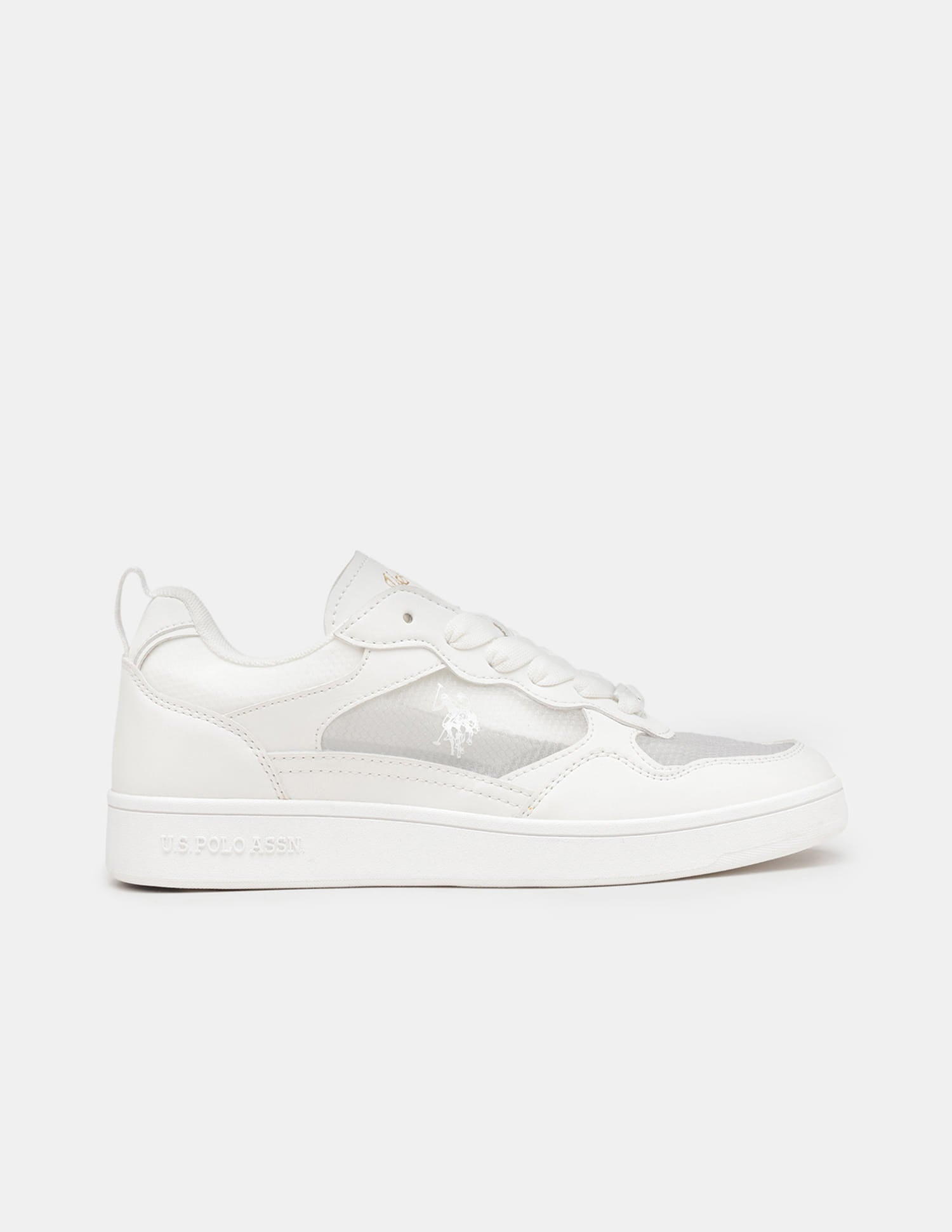 Zira Off White Sneakers Shoes Off White - U.S. Polo Assn. India | Large