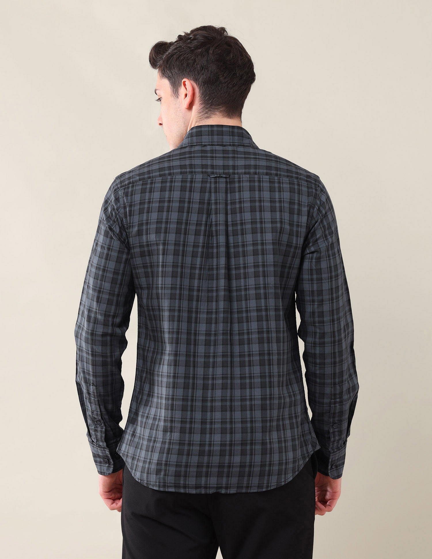 Tailored Fit Pure Cotton Shirt Teal - U.S. POLO ASSN. | Large