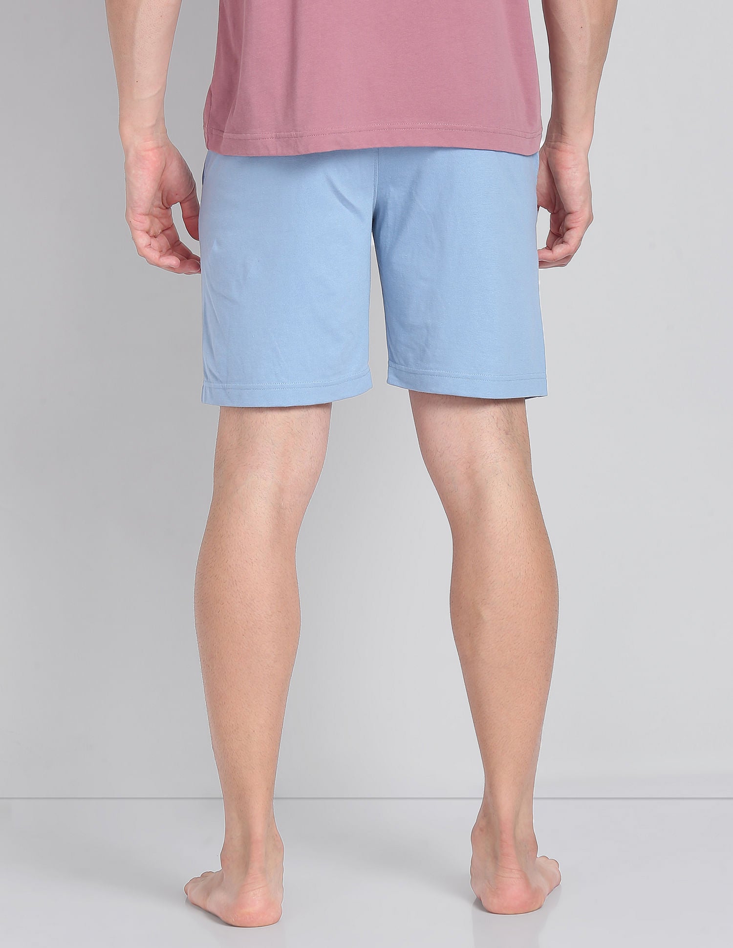 Solid Logo IYBF Knit Shorts - Pack Of 1 Light Blue - U.S. POLO ASSN. | Large