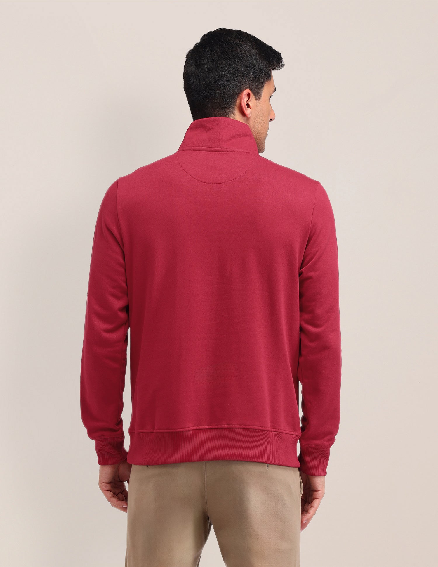 Brand Printed Regular Fit Sweatshirt Red - U.S. POLO ASSN. | Large