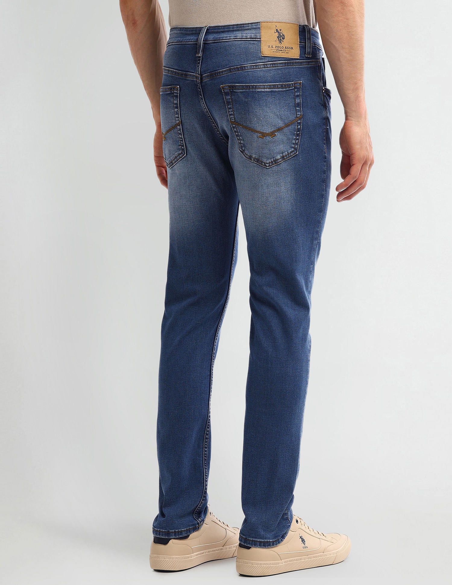Brandon Slim Fit Jeans Blue - U.S. Polo Assn. India | Large