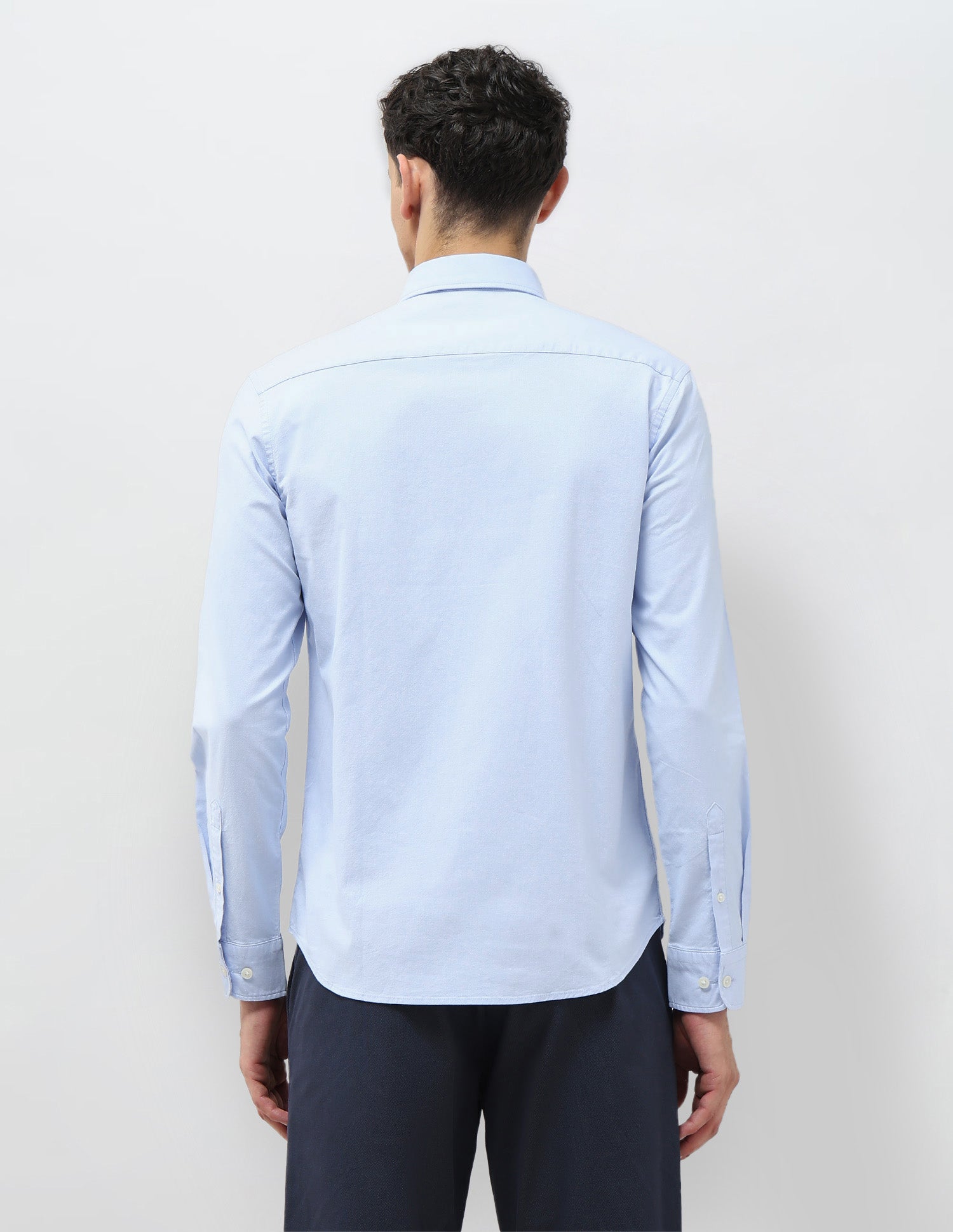 Tailored Fit Oxford Shirt Light Blue - U.S. POLO ASSN. | Large