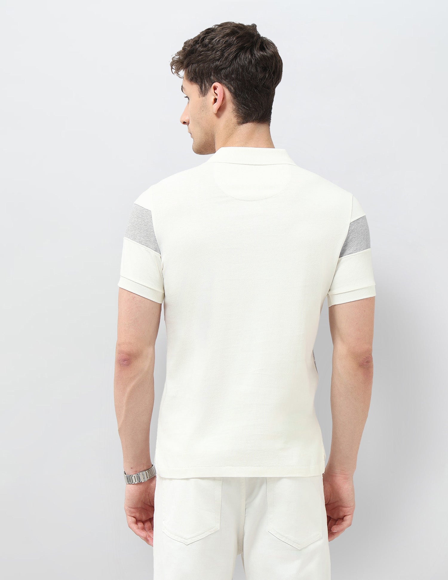 Colourblocked Regular Fit Polo Shirt Grey - U.S. POLO ASSN. | Large