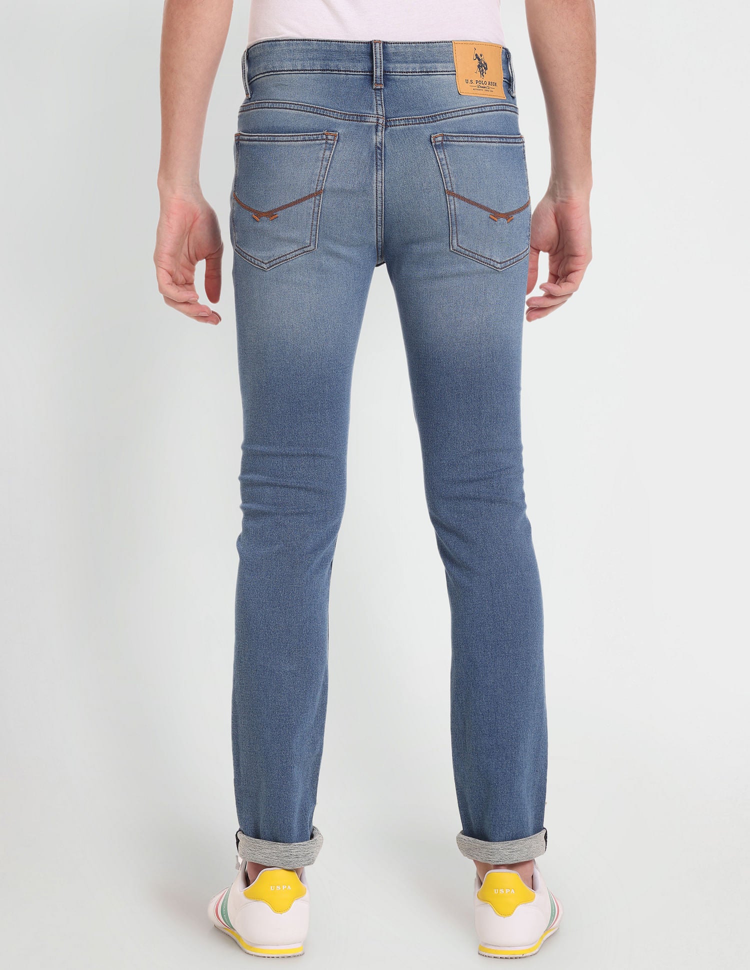 Regallo Skinny Super Soft Jeans Light Blue - U.S. POLO ASSN. | Large