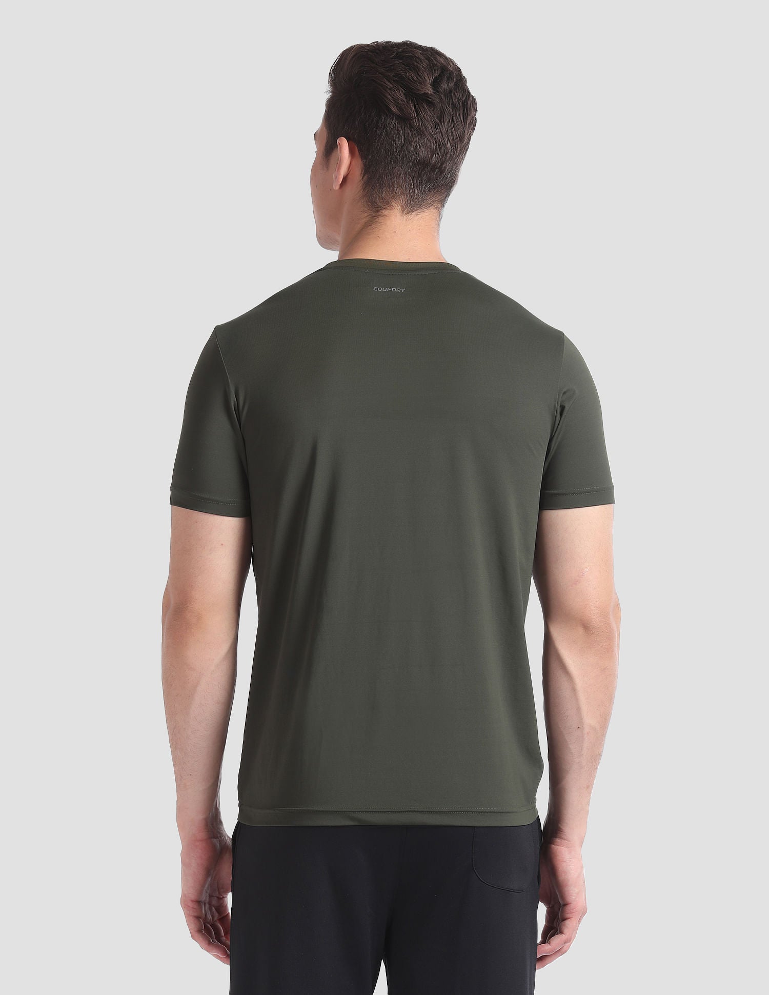 Solid AE002 Lounge T-Shirt - Pack Of 1 Olive - U.S. POLO ASSN. | Large