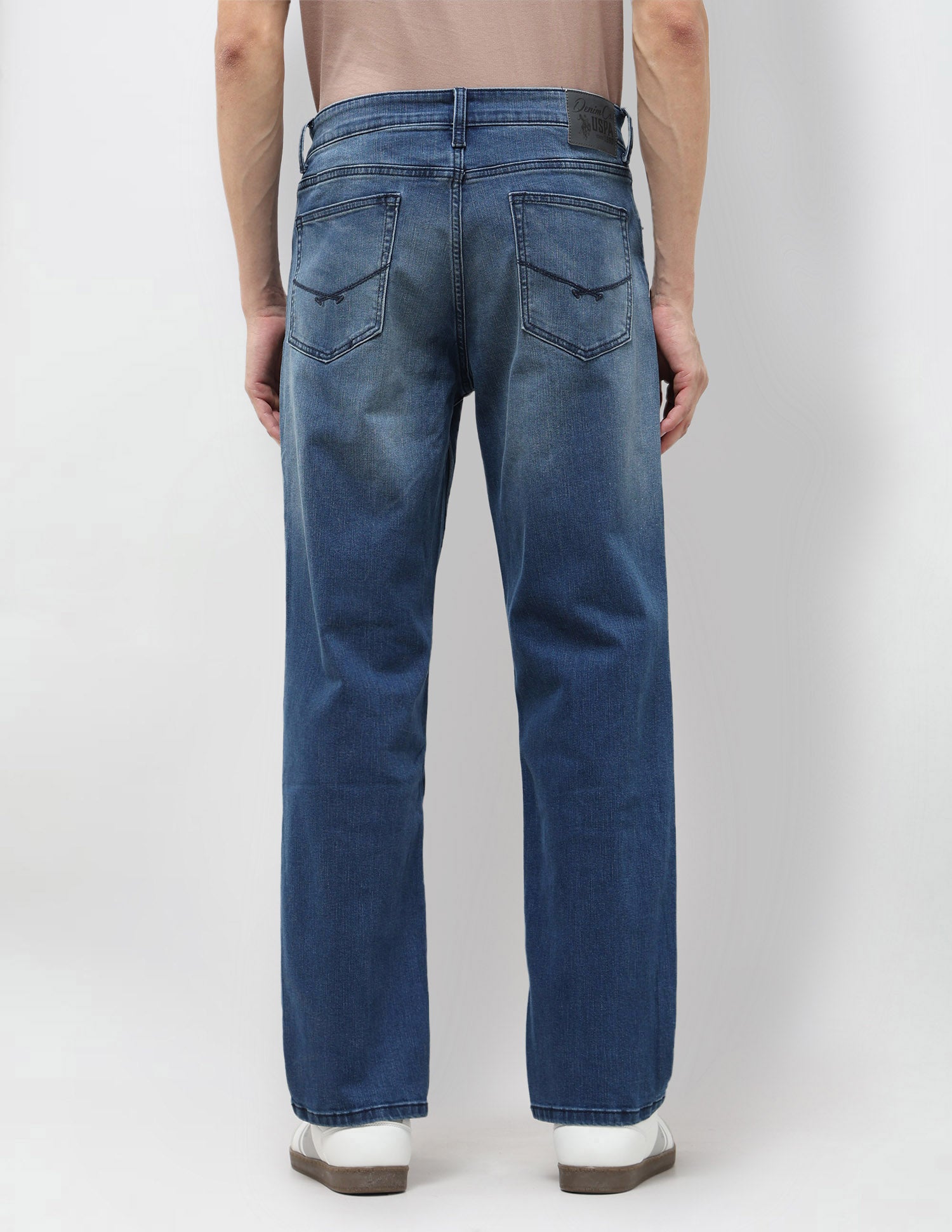 Shawn Relaxed Fit Blue Jeans Indigo - U.S. Polo Assn. India | Large