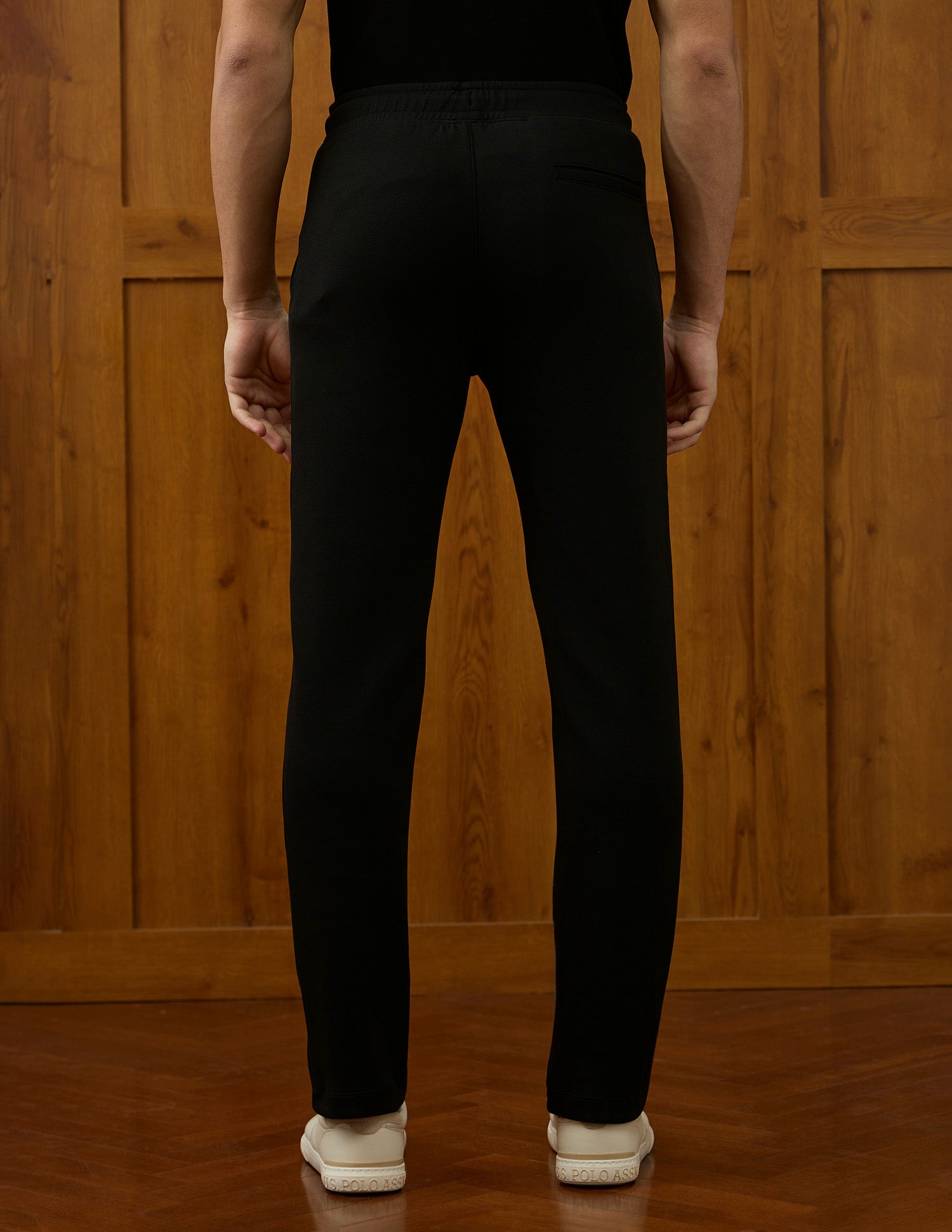 Varsity Theatre Regular Fit Track Pants Black - U.S. POLO ASSN. | Large