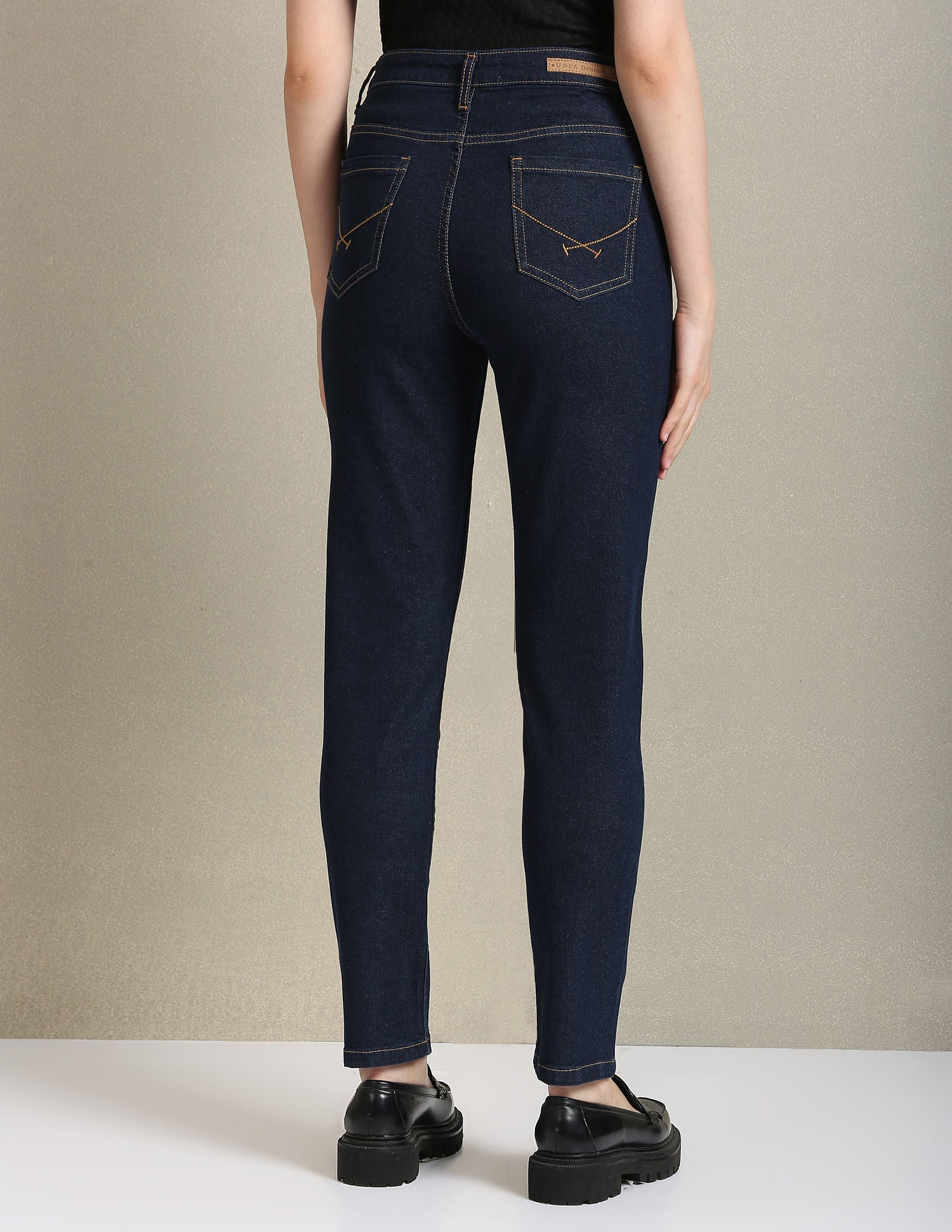 Slim Fit Blue Jeans Blue - U.S. POLO ASSN. | Large