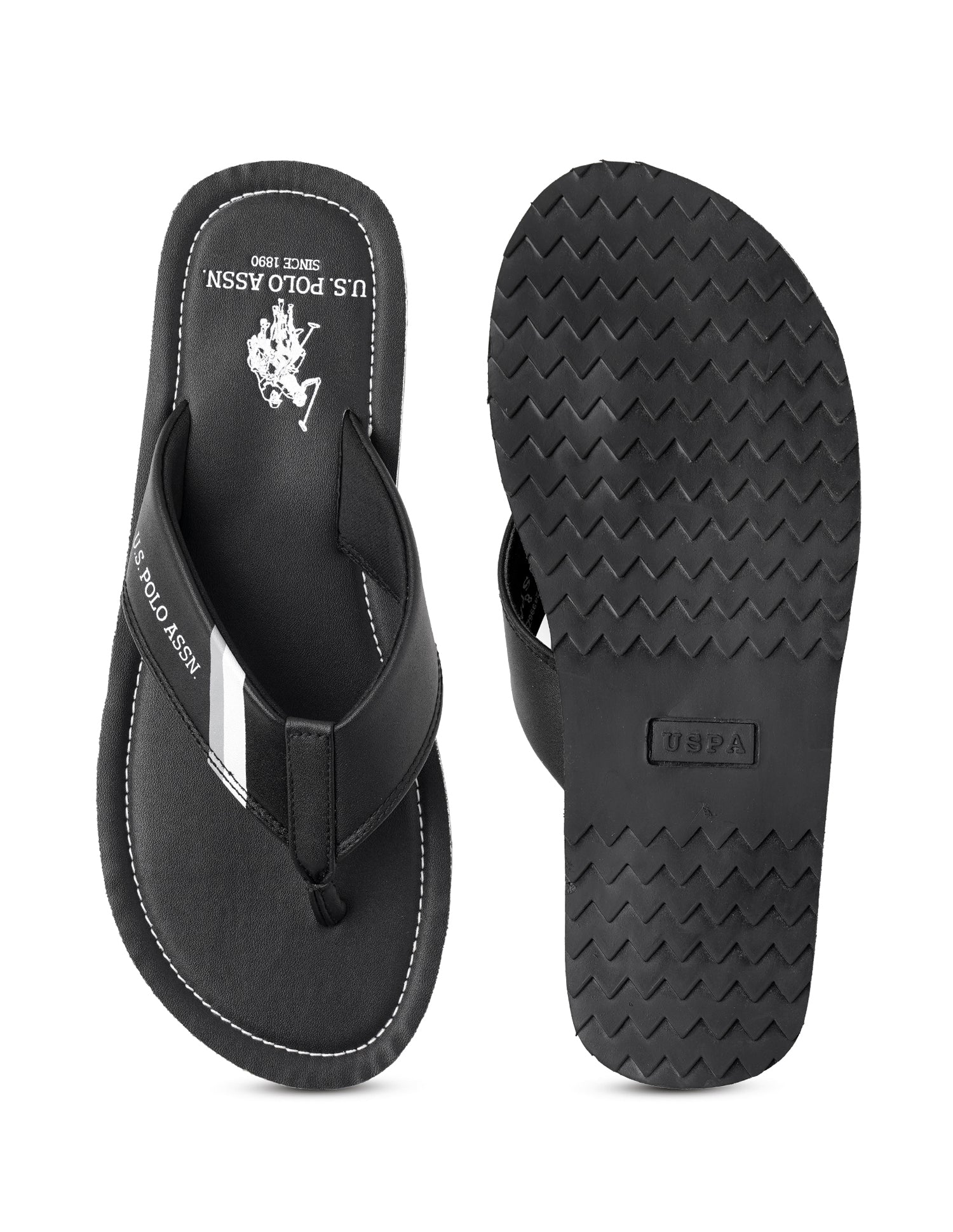 Men Patt Slippers - Main Image