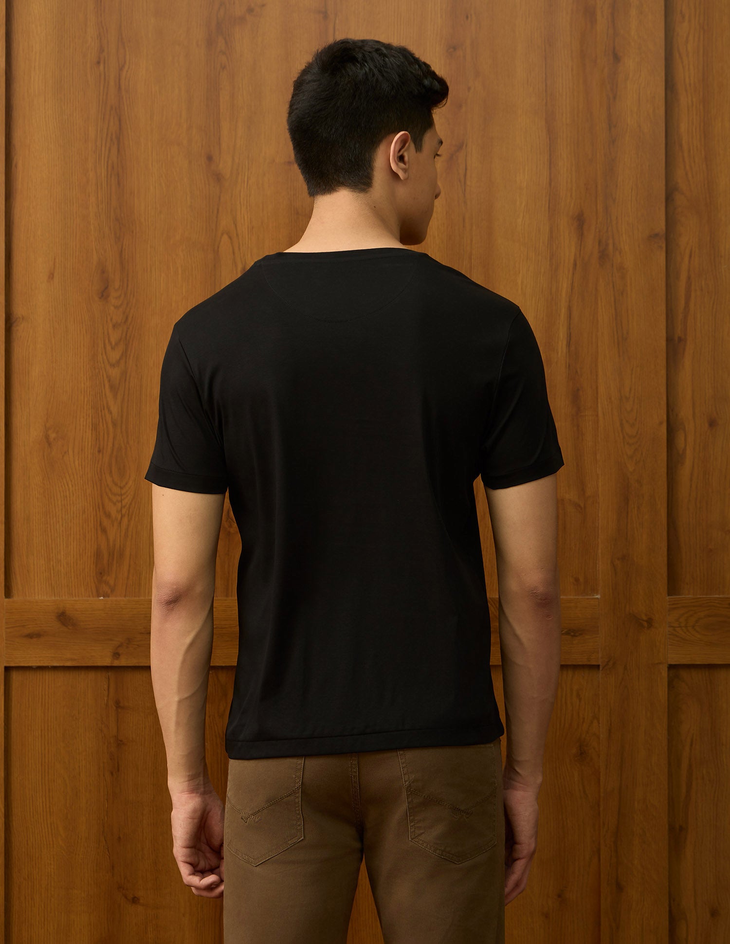 Solid Varsity T Shirt Black - U.S. POLO ASSN. | Large