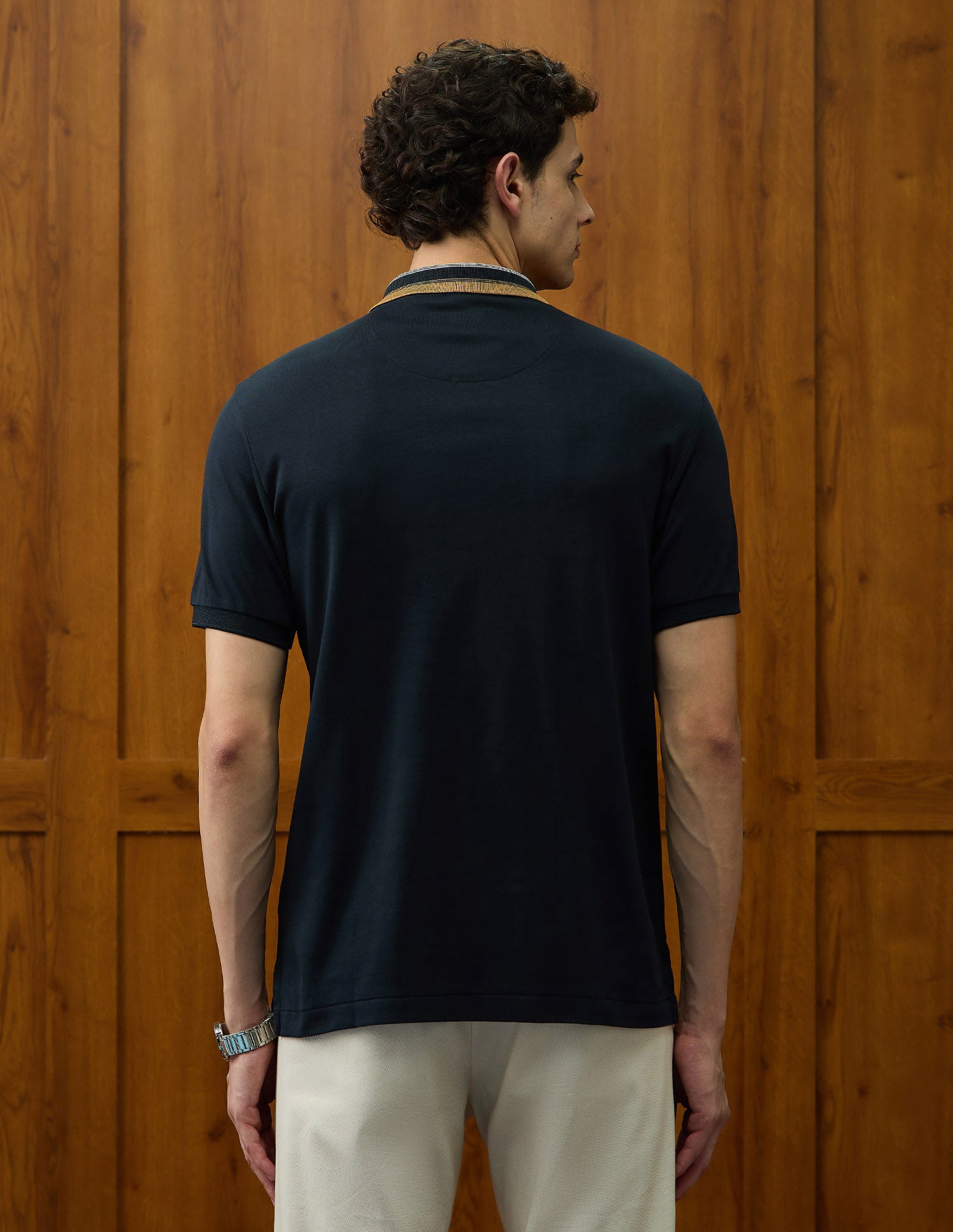 Solid Varsity Theatre Polo Shirt Navy - U.S. POLO ASSN. | Large