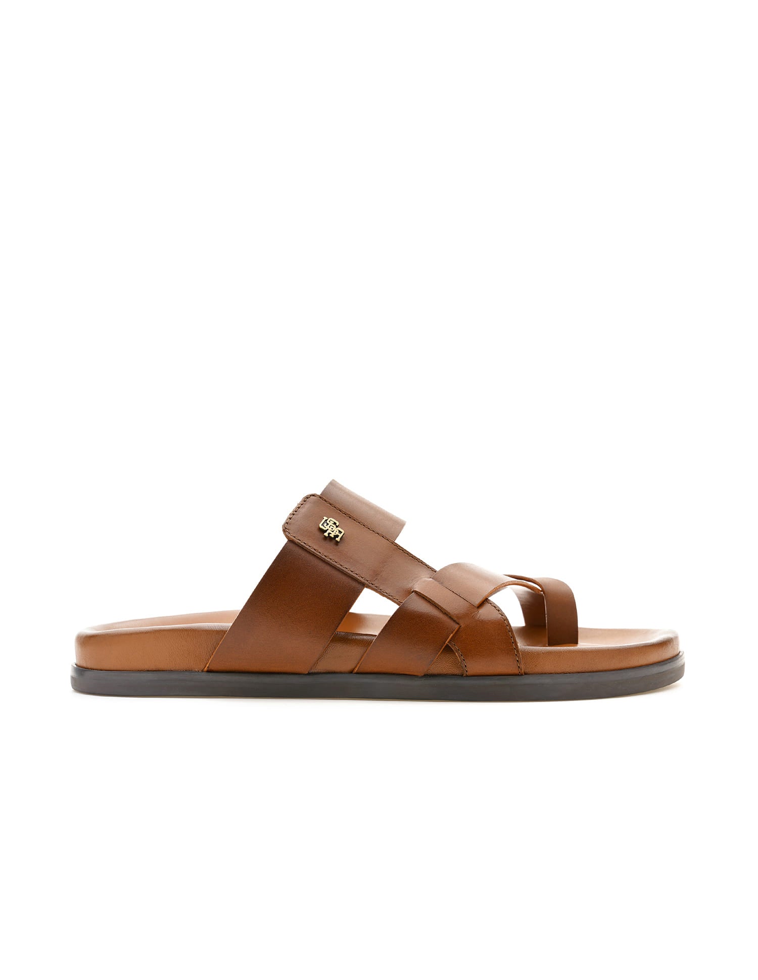 Buckle Strap Iker Sandals Brown - U.S. Polo Assn. India | Large