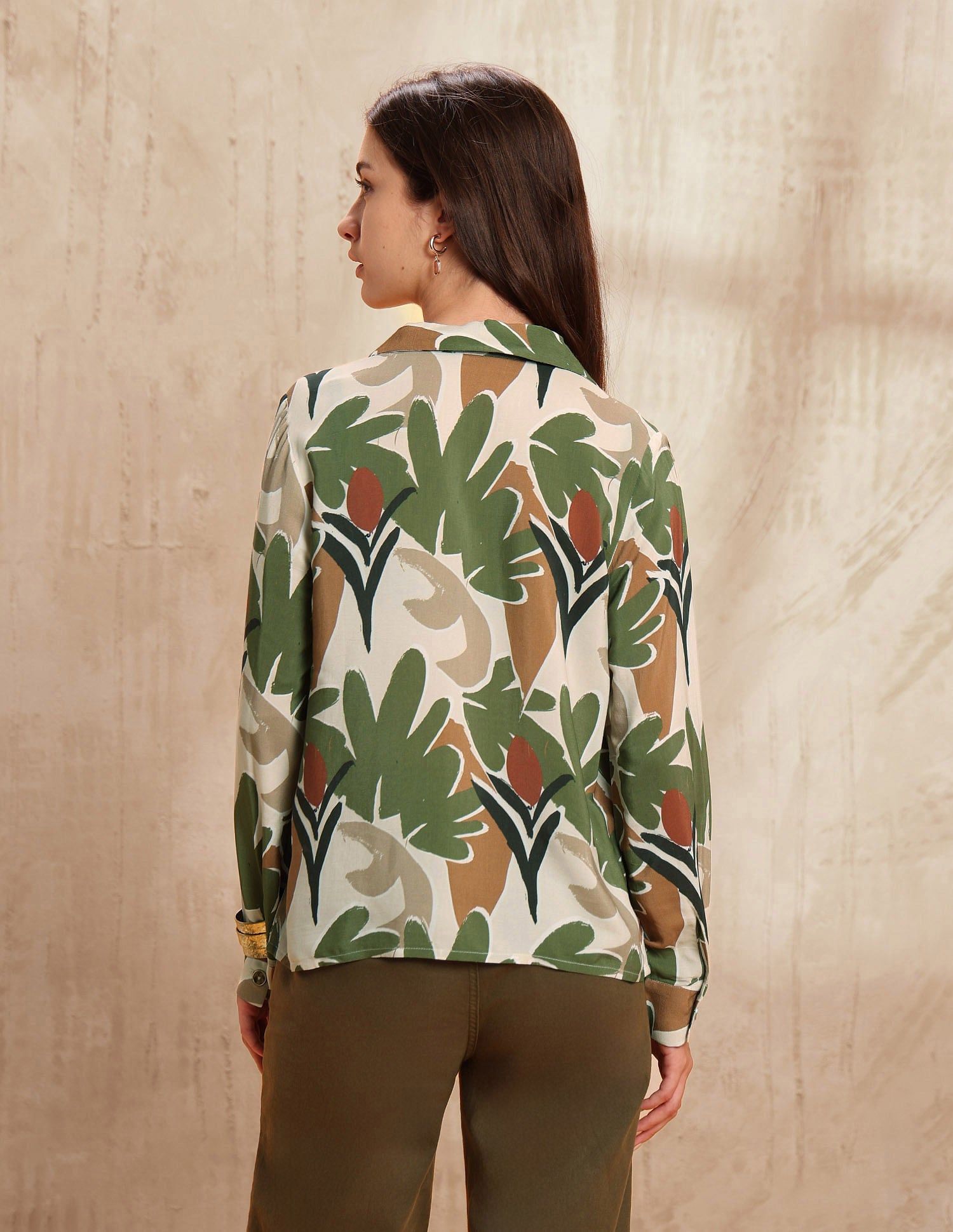 Regular Fit Abstract Printed Shirt Multi-colour - U.S. POLO ASSN. | Large