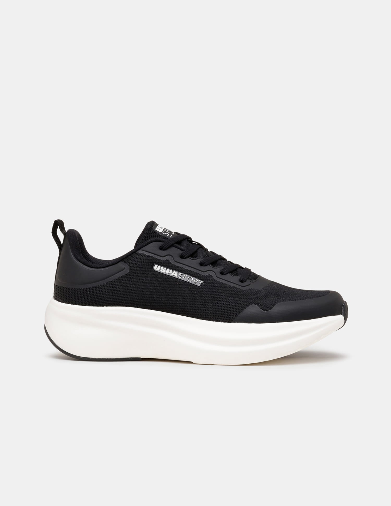 Men Black Blaze Uspa Sport Sneakers Black - U.S. Polo Assn. India | Large