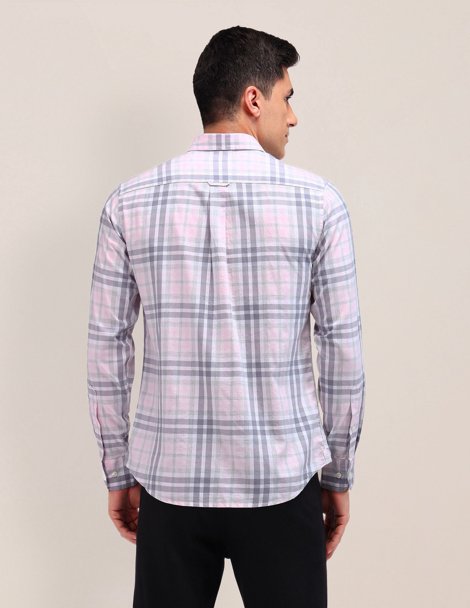 Tailored Fit Button Down Shirt Pink - U.S. Polo Assn. India | Large