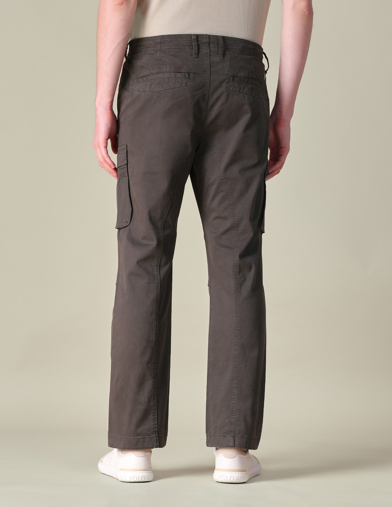 Twill Regular Fit Cargos Choco - U.S. POLO ASSN. | Large