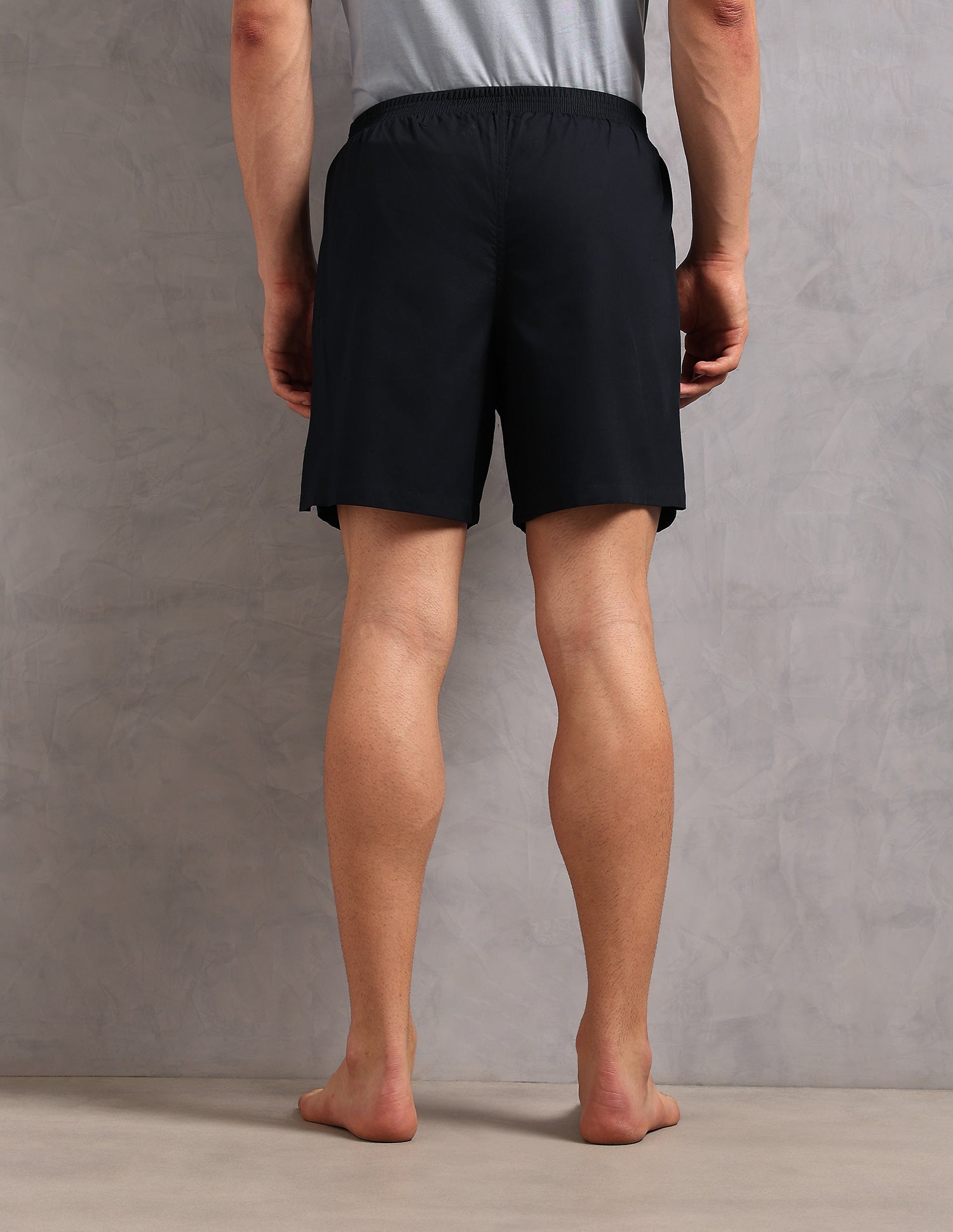 Solid Breathable OEX13 Boxers - Pack Of 1 Navy - U.S. Polo Assn. India | Large